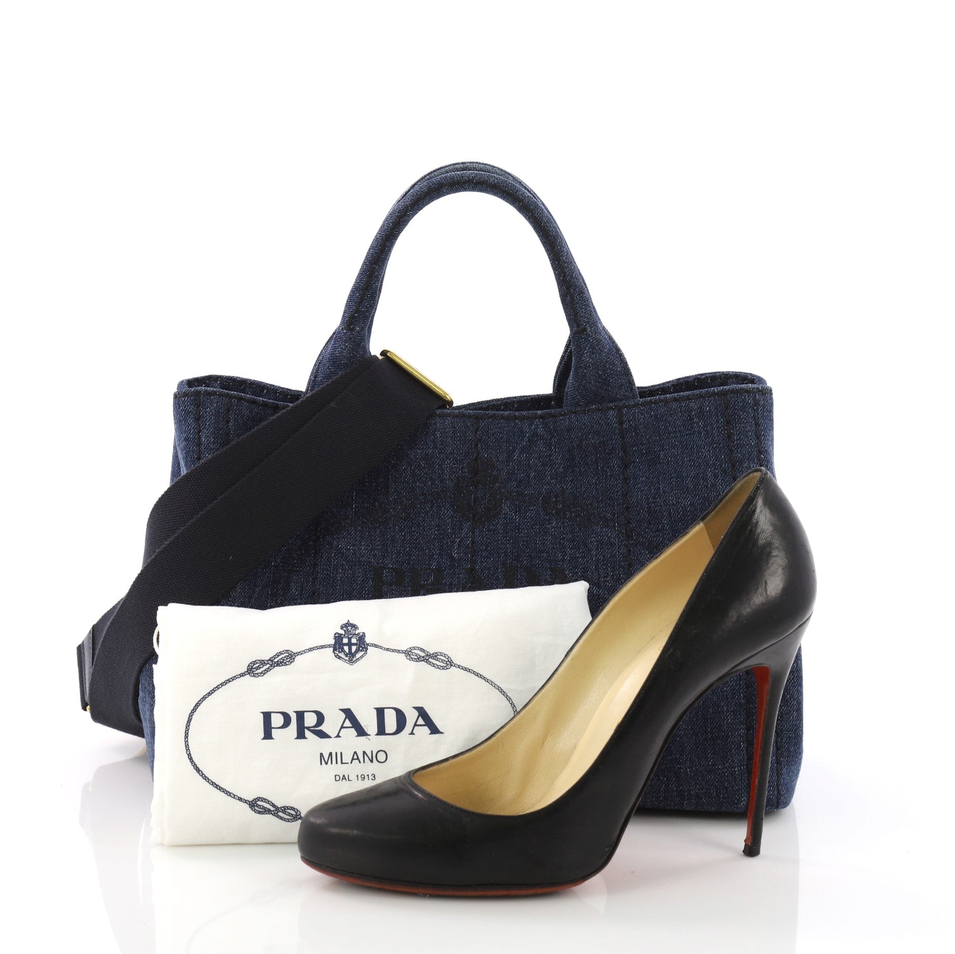 Canapa Convertible Tote Denim Mini