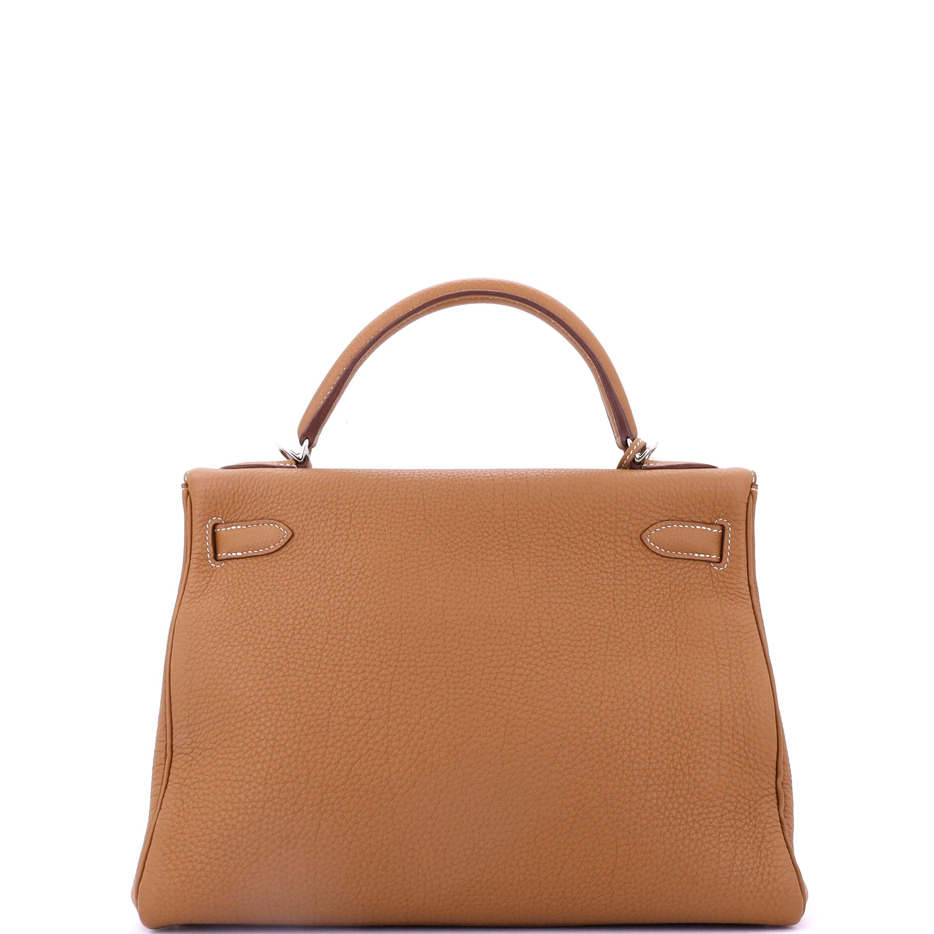 Kelly Handbag Gold Togo with Palladium Hardware 32