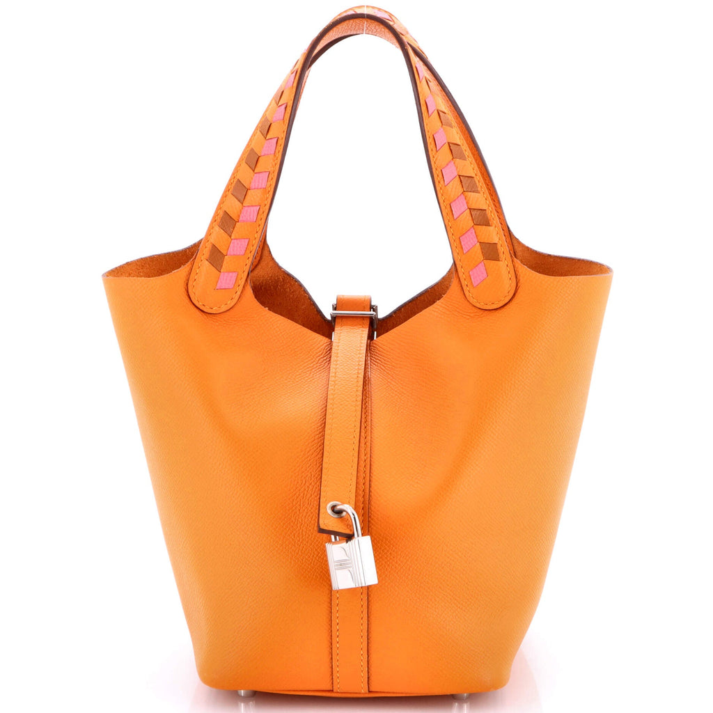 Picotin Lock Bag Tressage Epsom PM