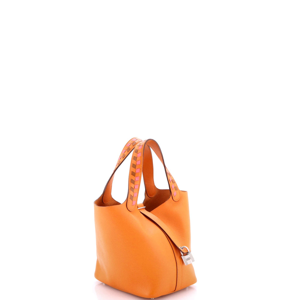 Picotin Lock Bag Tressage Epsom PM