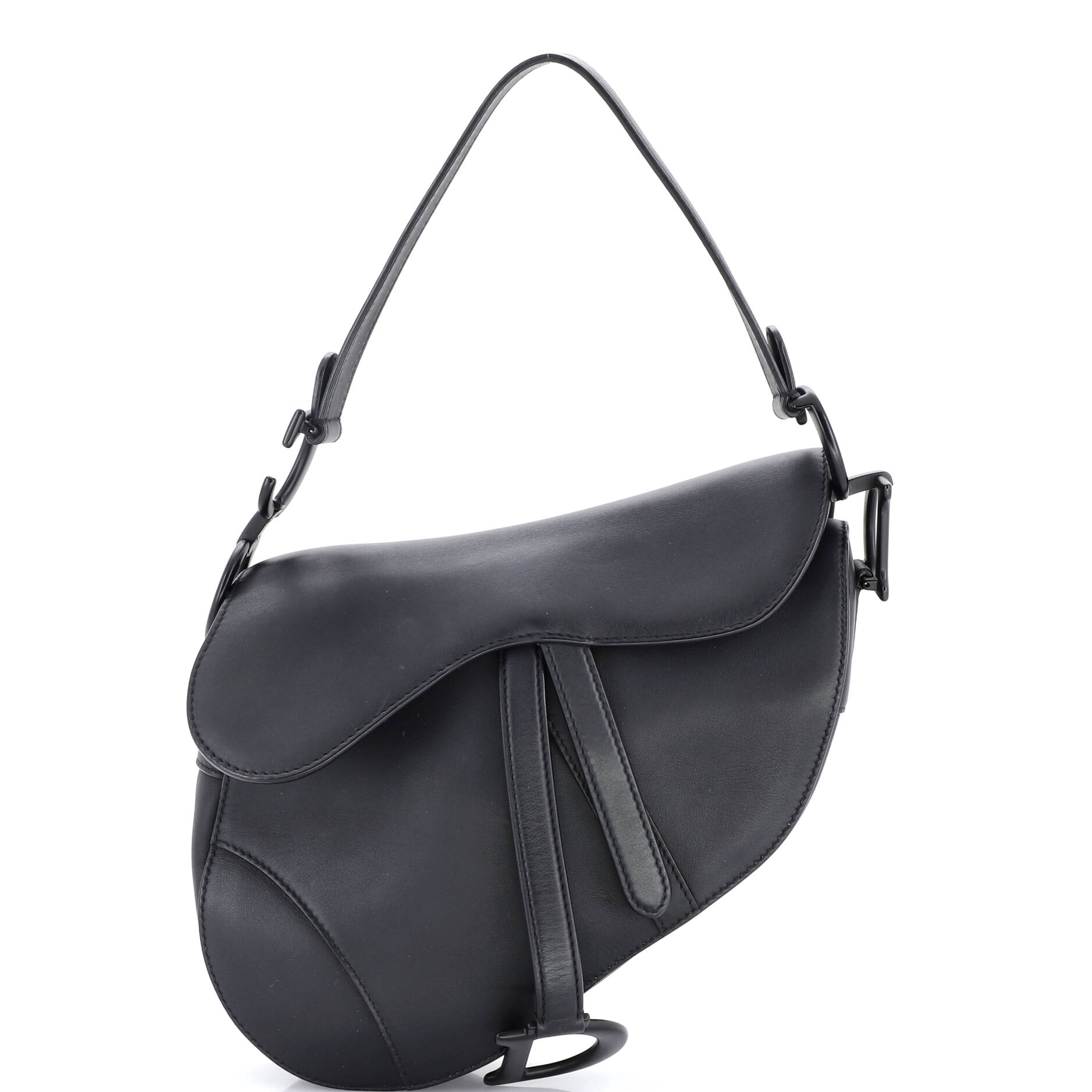 Ultra Matte Saddle Handbag Leather Medium
