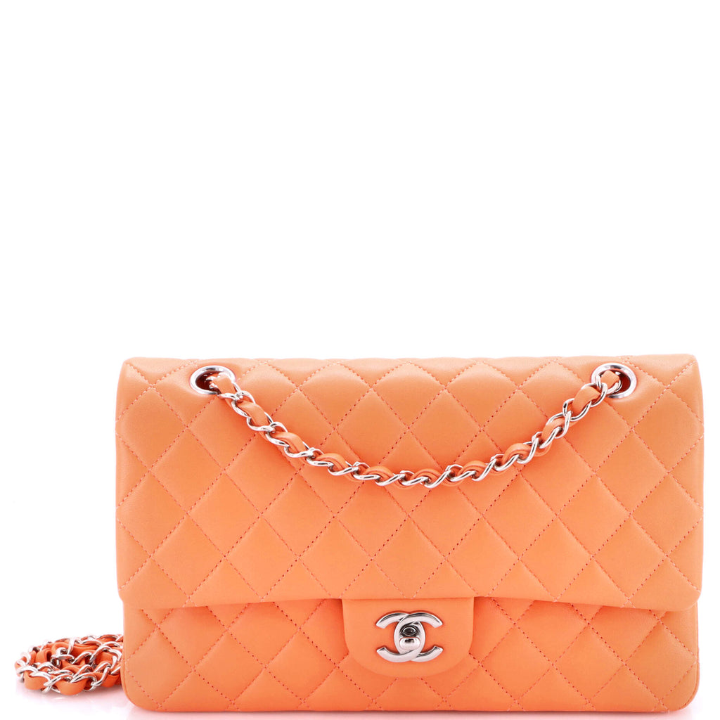 Classic Double Flap Bag Quilted Lambskin Medium