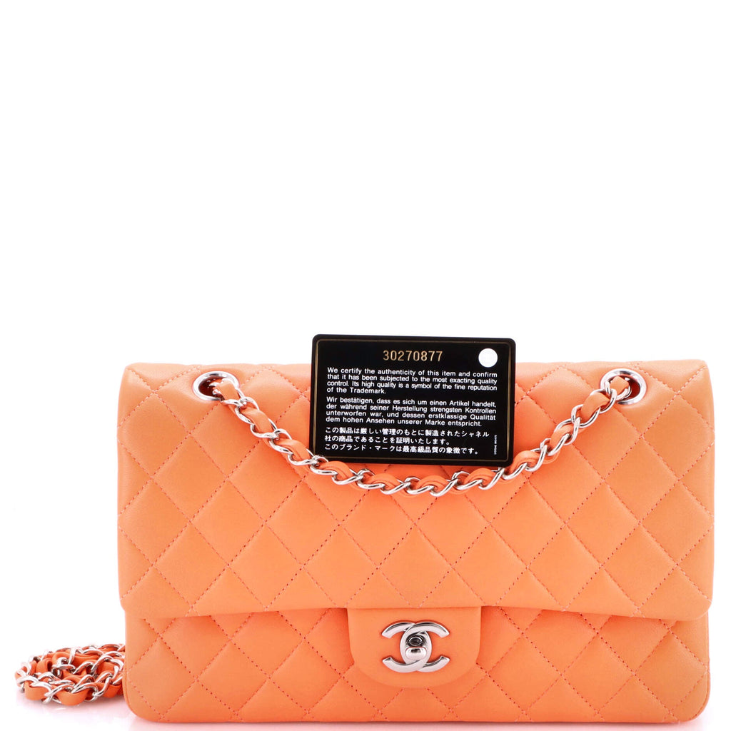 Classic Double Flap Bag Quilted Lambskin Medium