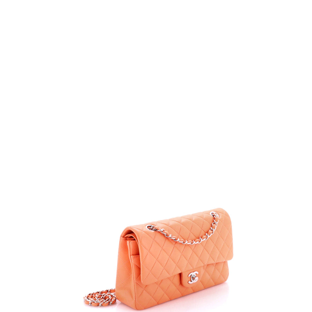 Classic Double Flap Bag Quilted Lambskin Medium
