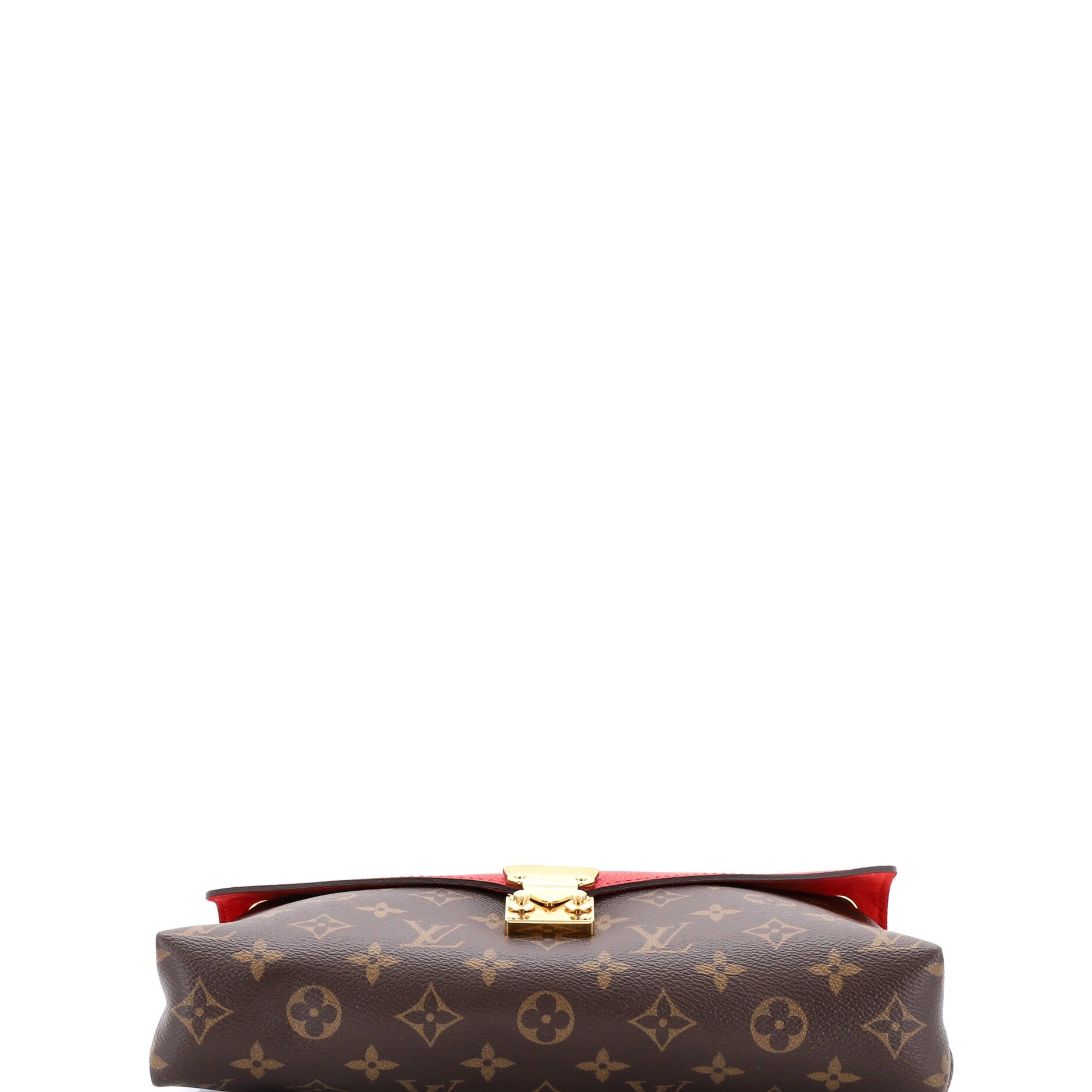 Pallas Chain Shoulder Bag Monogram Canvas and Calfskin