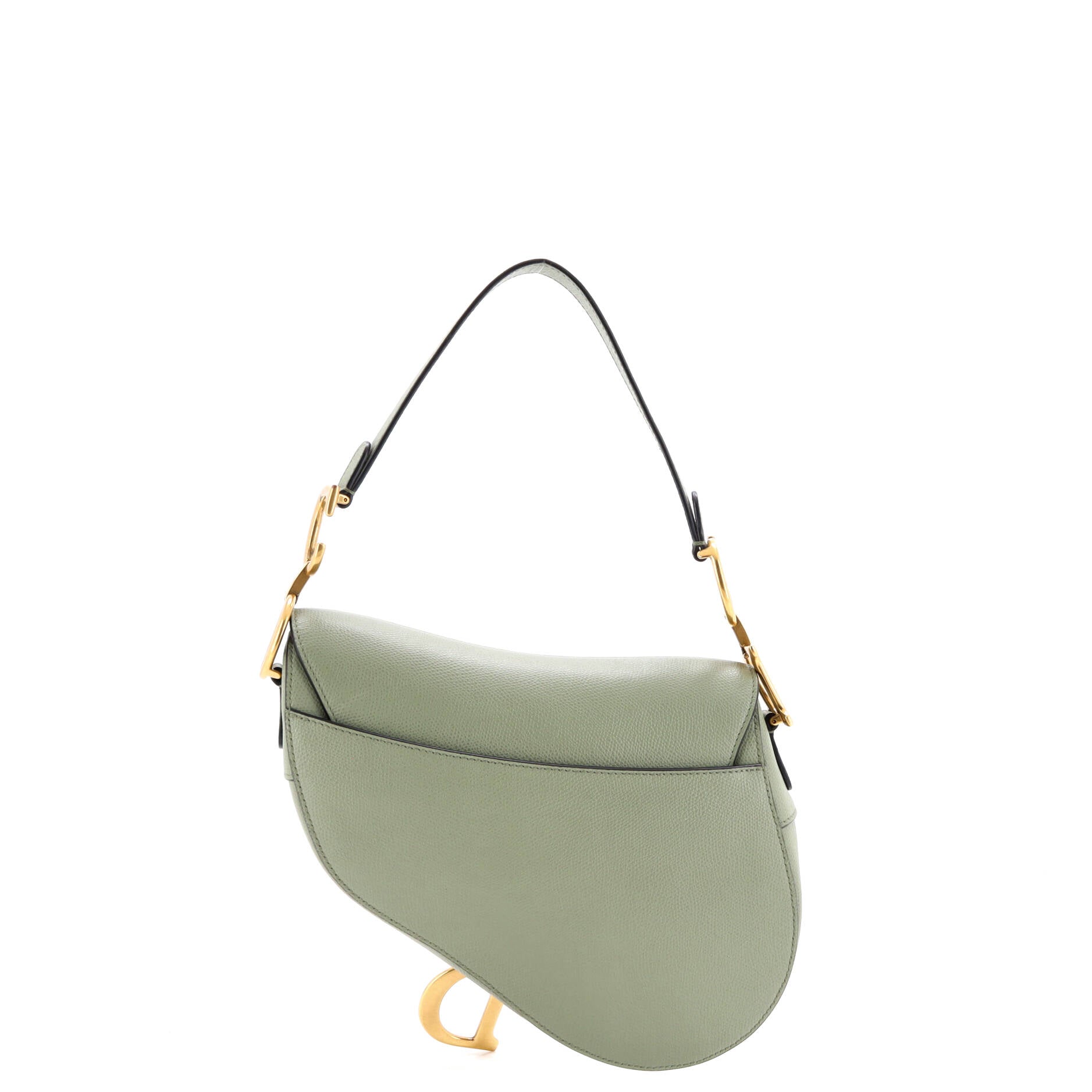 Saddle Handbag Leather Medium