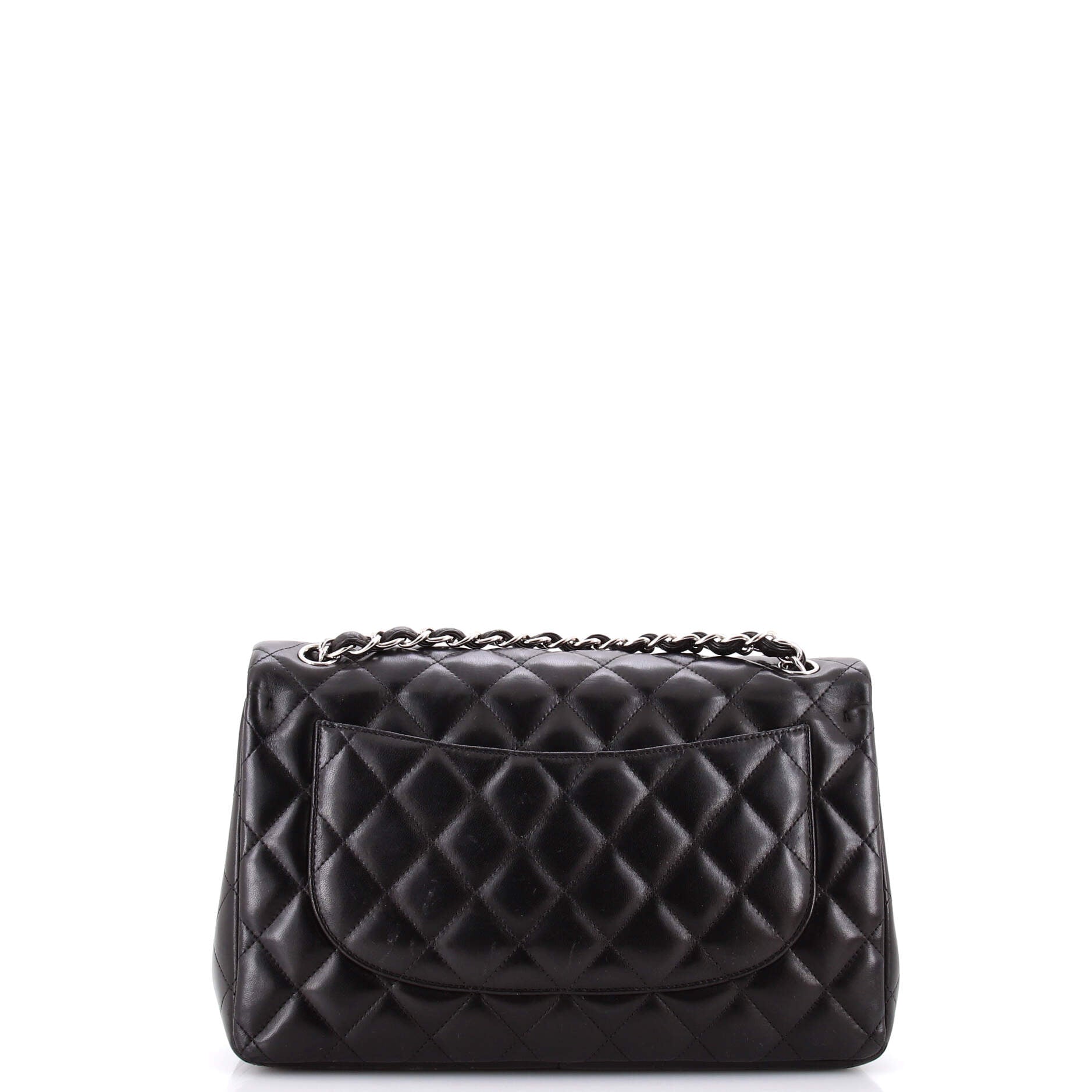 Classic Double Flap Bag Quilted Lambskin Jumbo