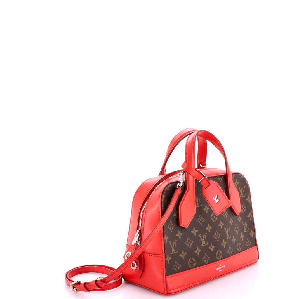 Dora Handbag Monogram Canvas and Calfskin PM