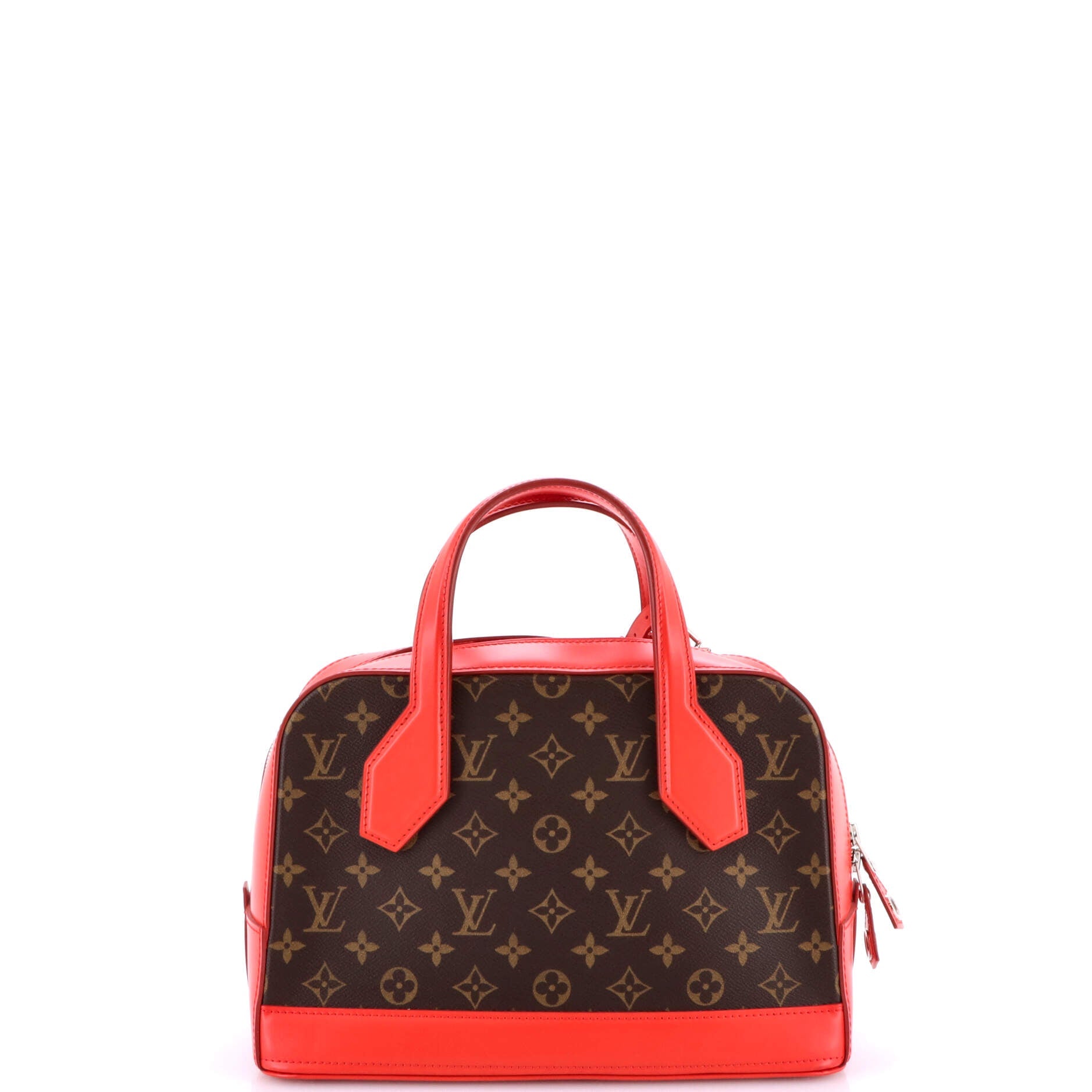 Dora Handbag Monogram Canvas and Calfskin PM