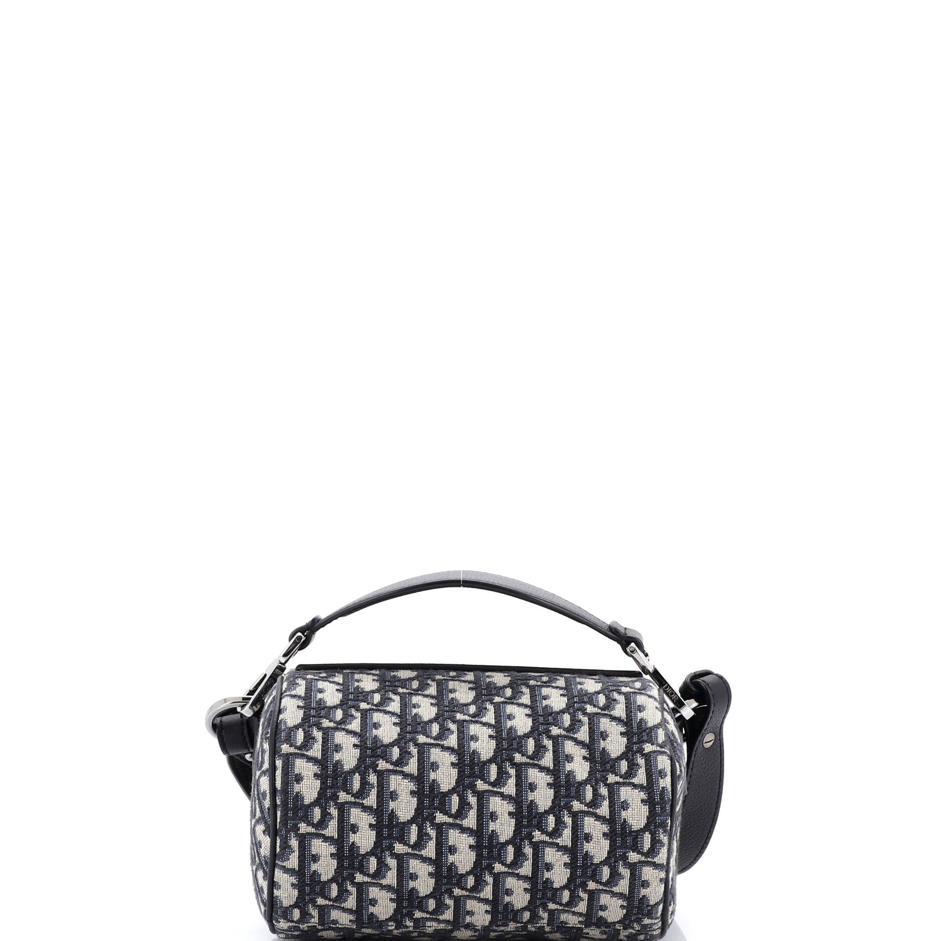Roller Flap Messenger Bag Oblique Canvas with Leather Mini
