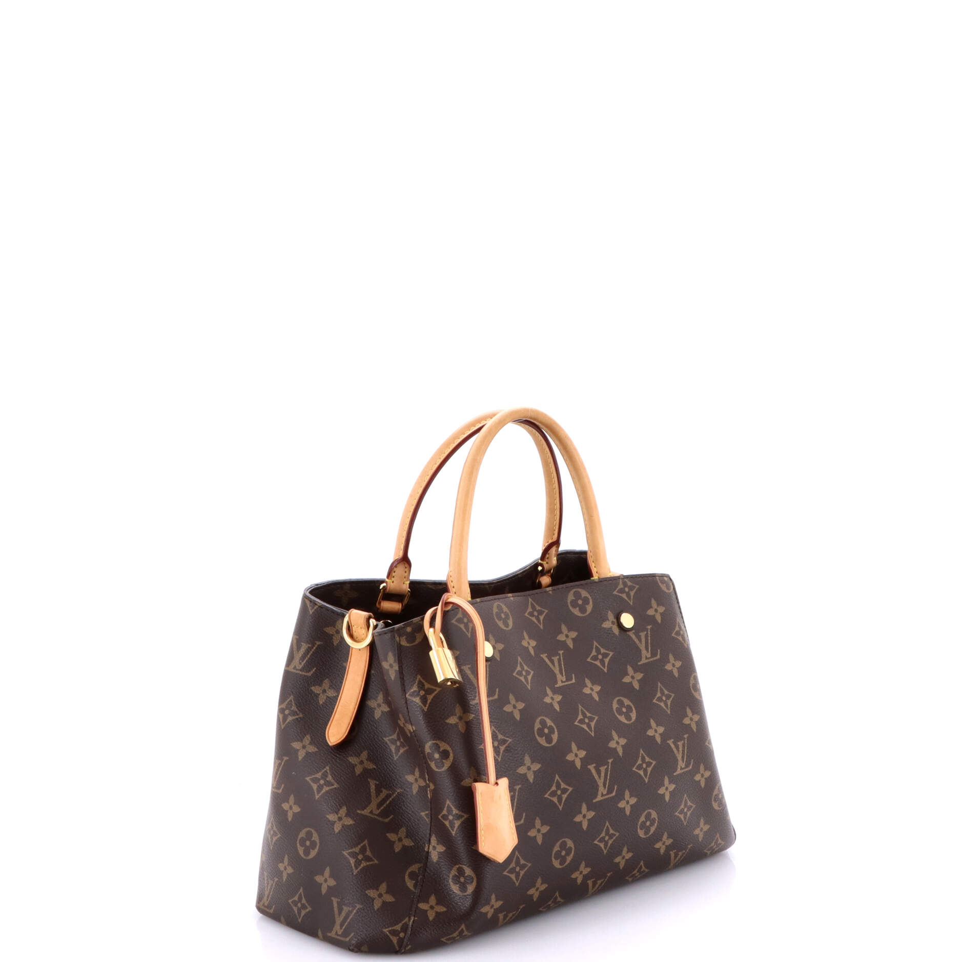 Montaigne Handbag Monogram Canvas MM