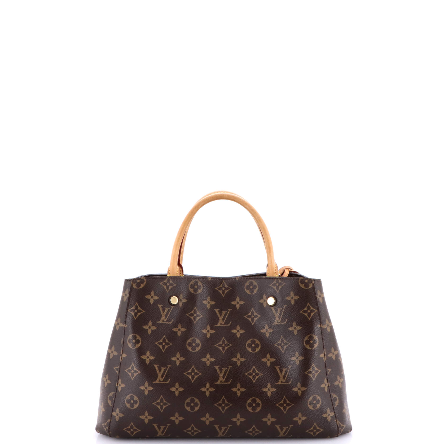 Montaigne Handbag Monogram Canvas MM