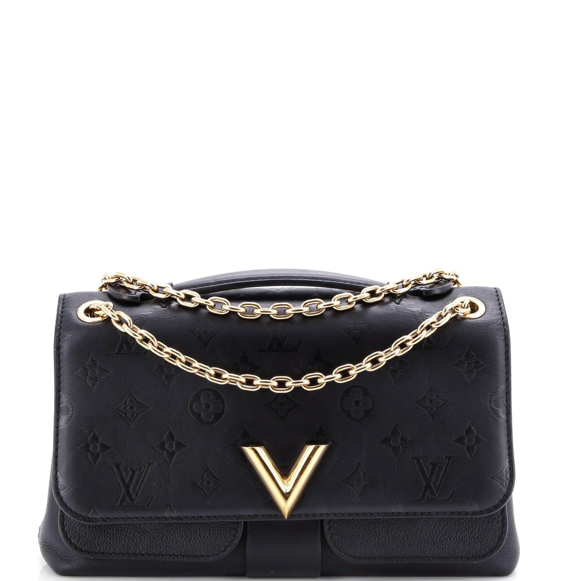 Very Chain Bag Monogram Leather