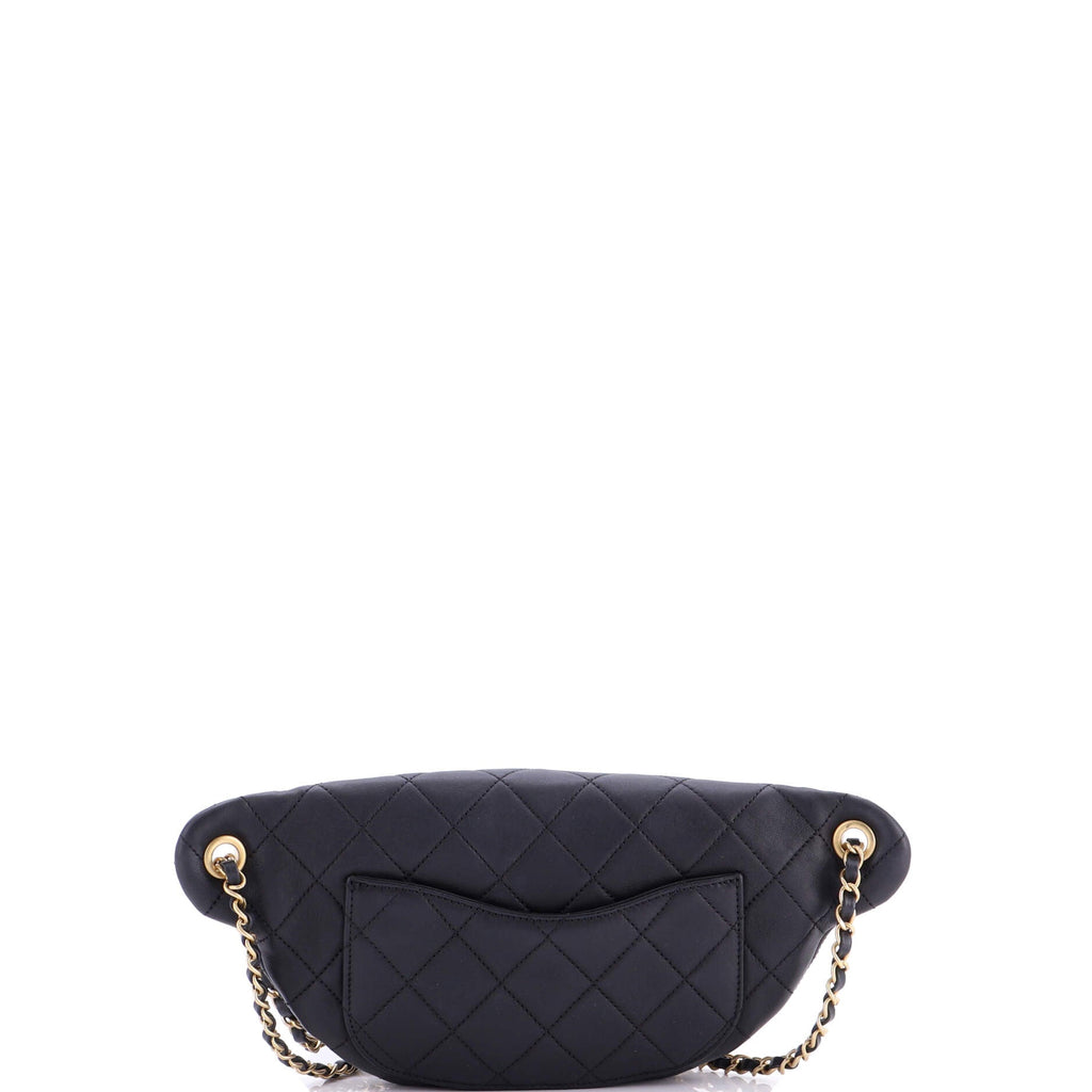 All About Chains Waist Bag Quilted Lambskin