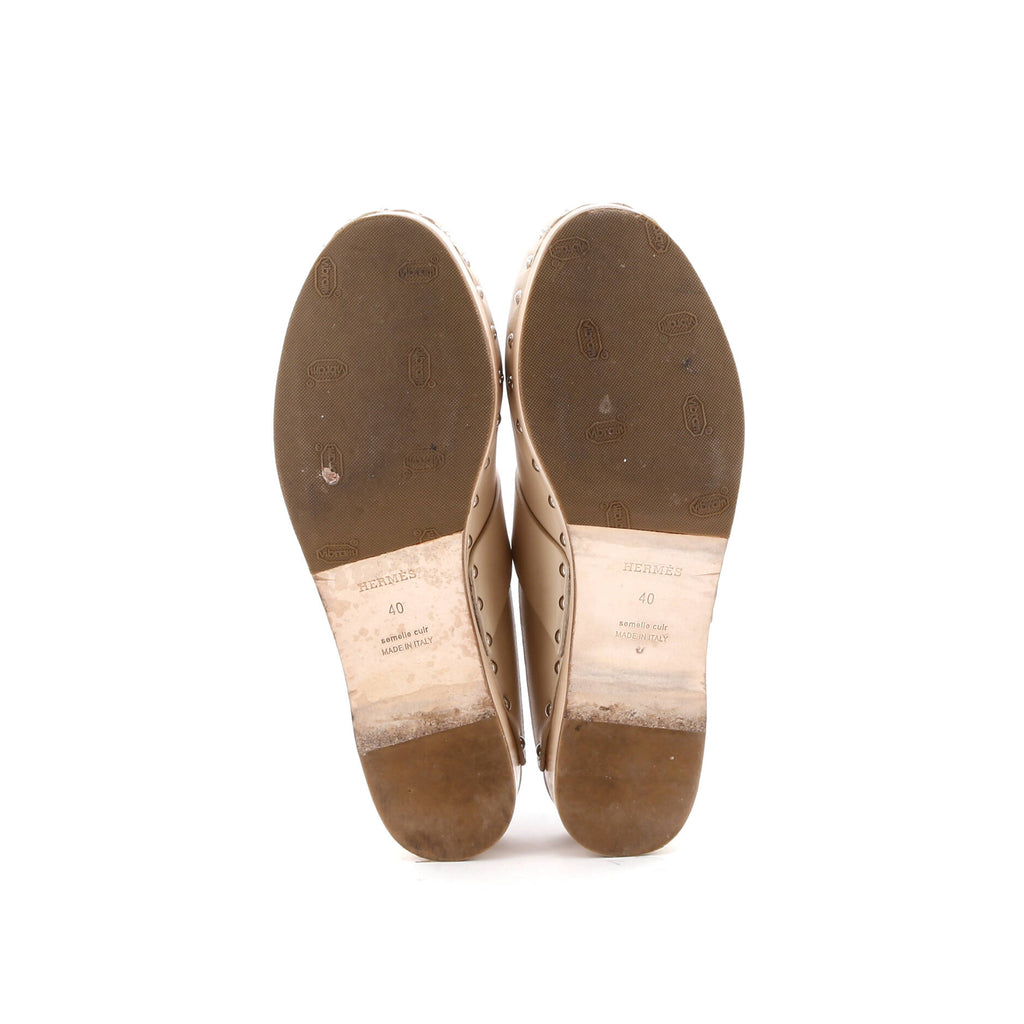 Women's Calya Clog Mules Leather