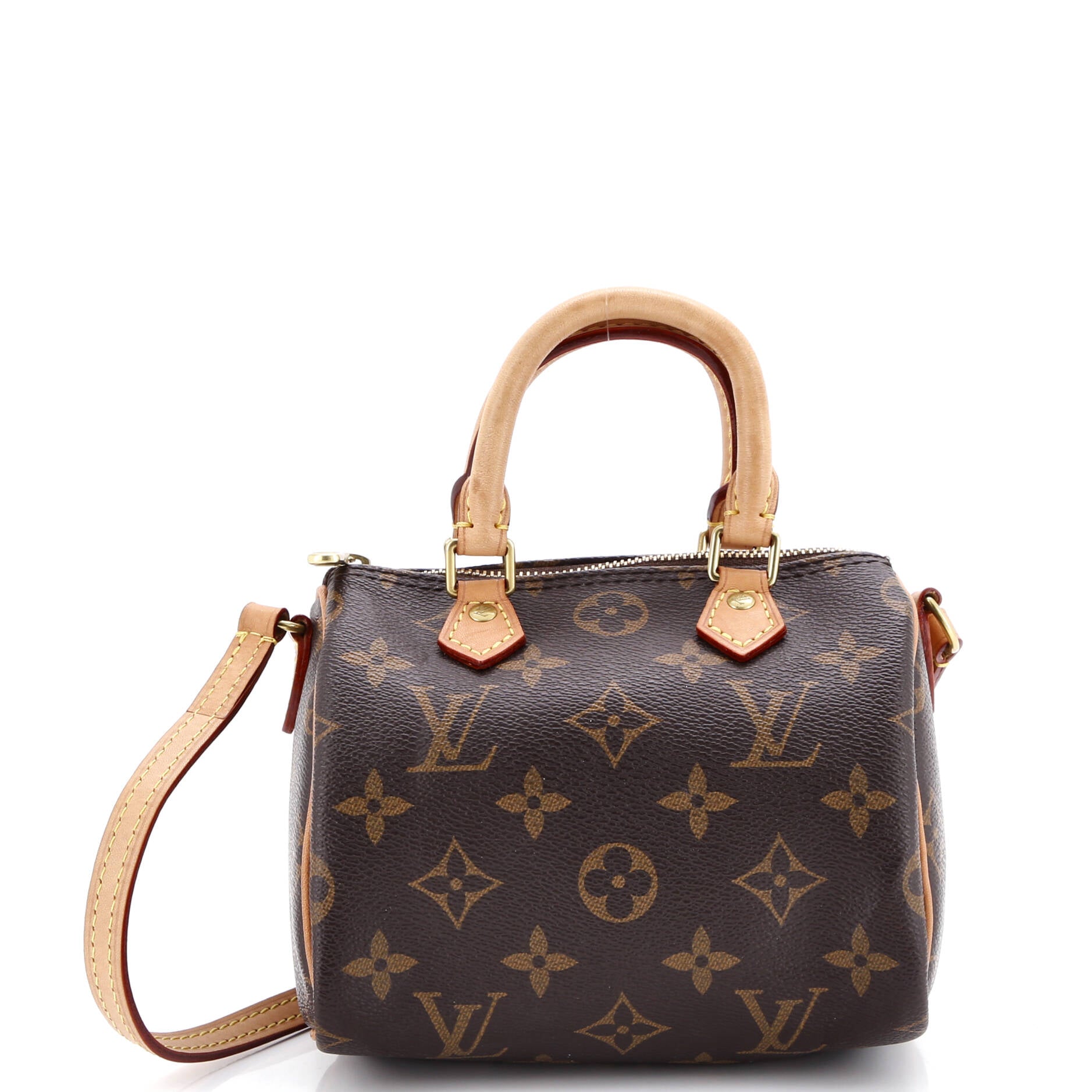 Speedy Bandouliere NM Bag Monogram Canvas Nano