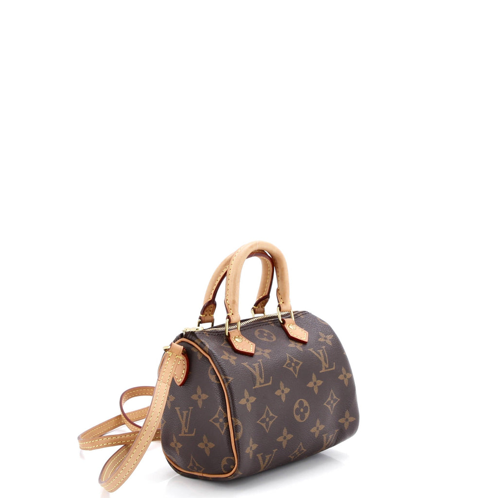 Speedy Bandouliere NM Bag Monogram Canvas Nano