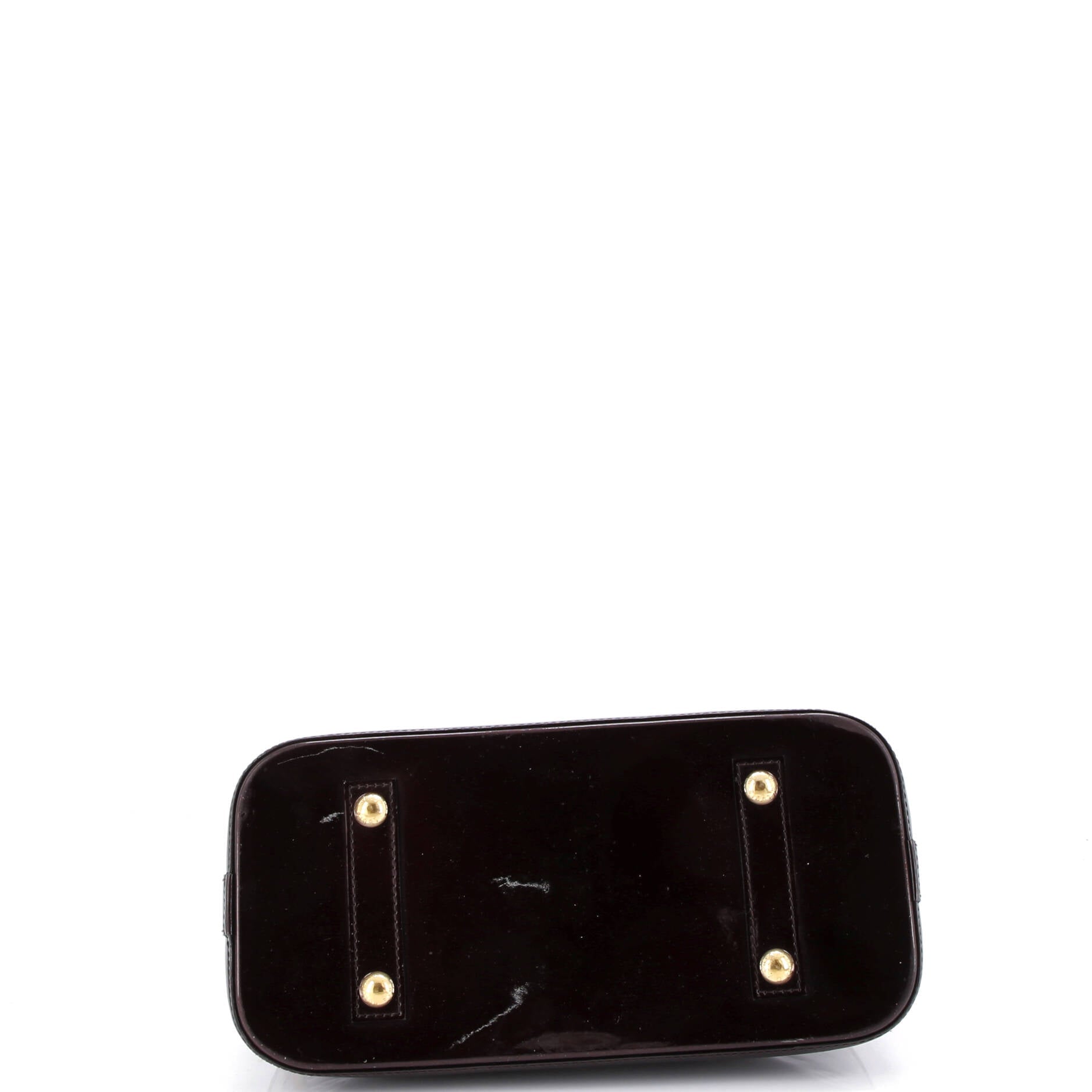 Alma Handbag Monogram Vernis PM