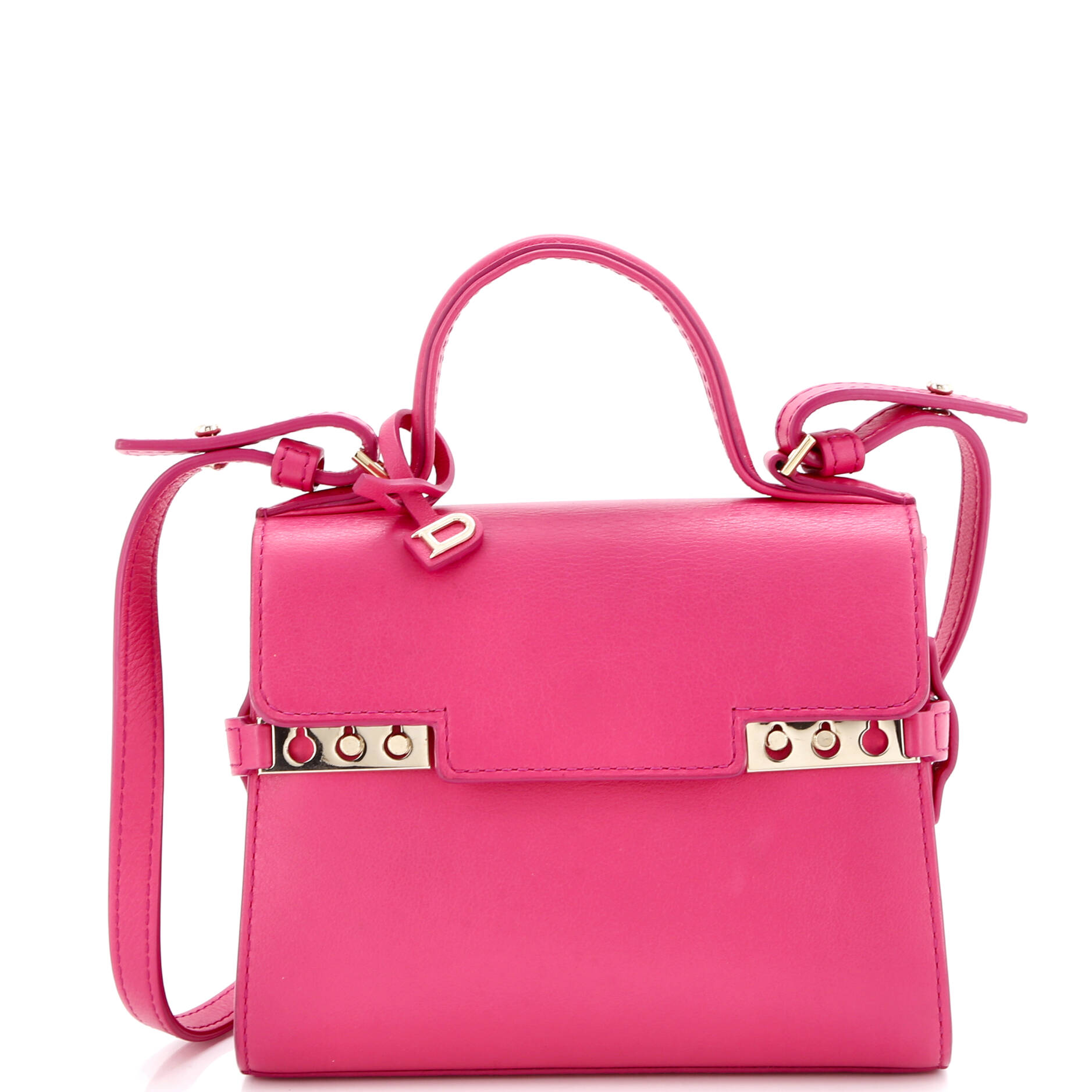 Tempete Top Handle Bag Leather Mini