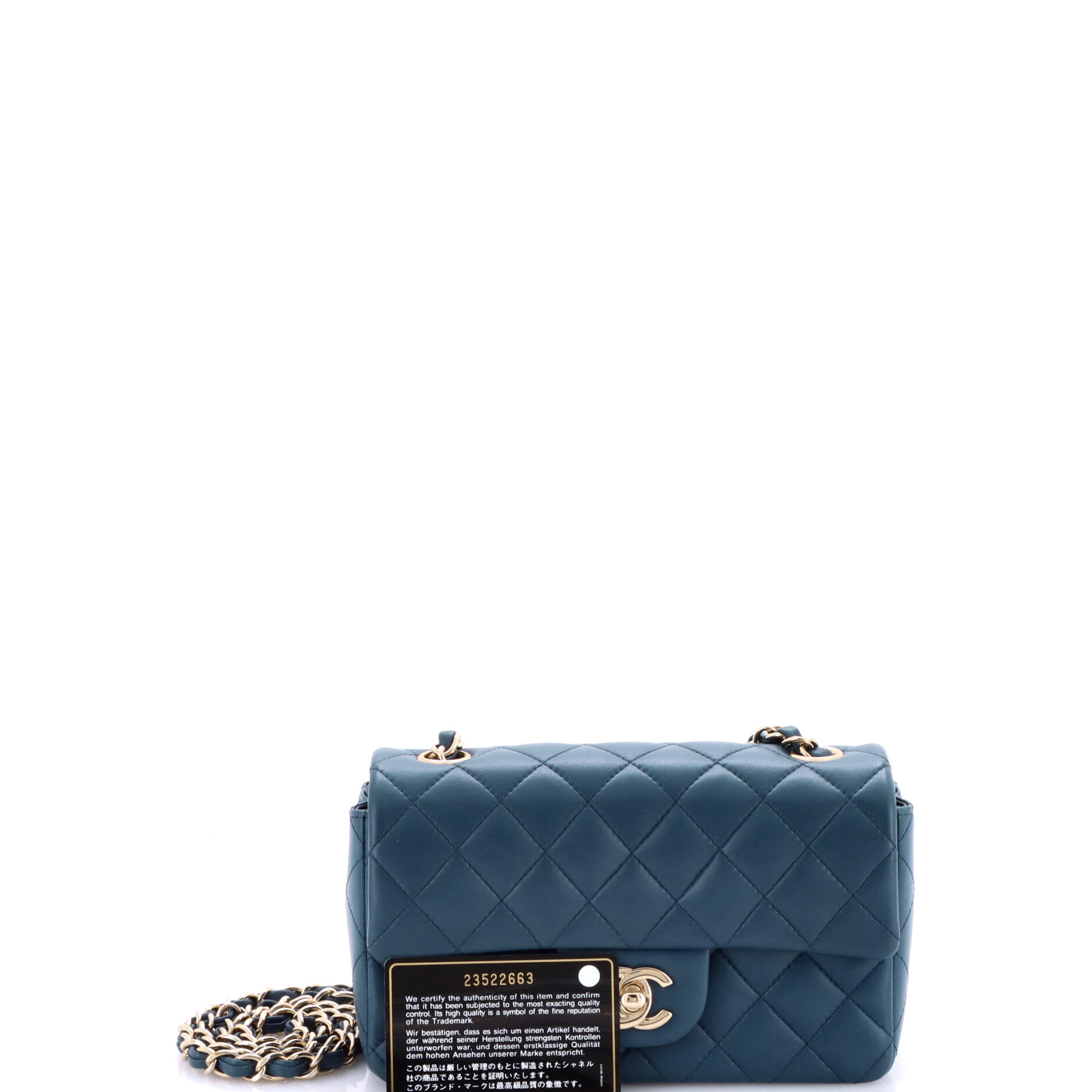 Classic Single Flap Bag Quilted Lambskin Mini