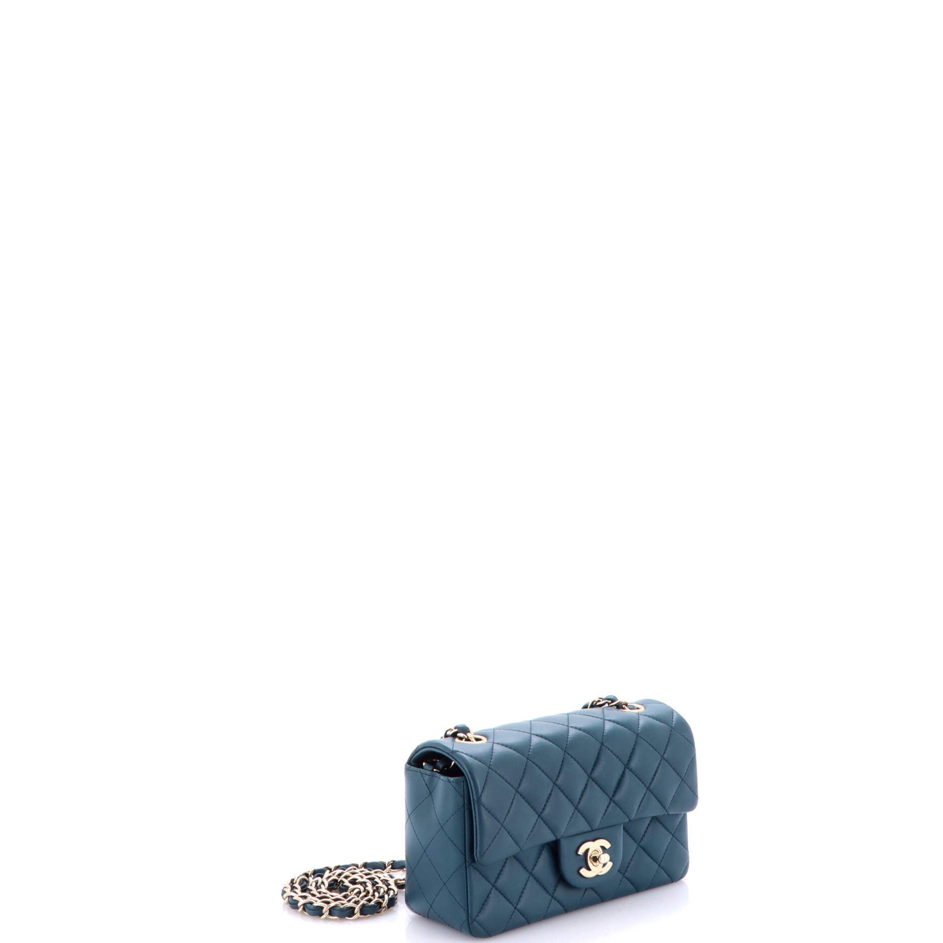 Classic Single Flap Bag Quilted Lambskin Mini