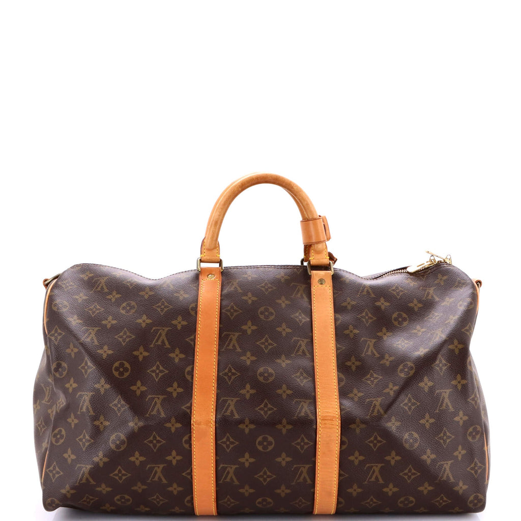 Keepall Bandouliere Bag Monogram Canvas 50