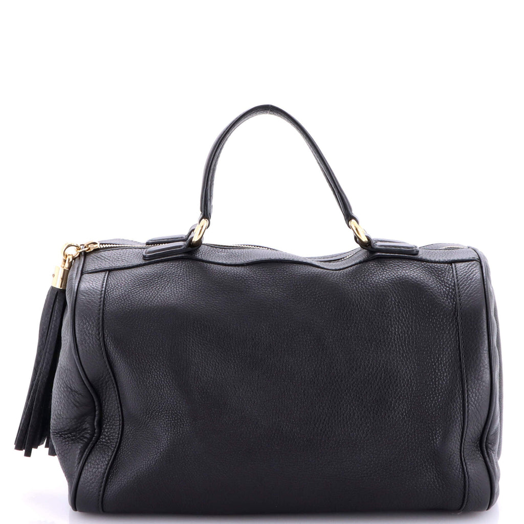 Soho Boston Bag Leather