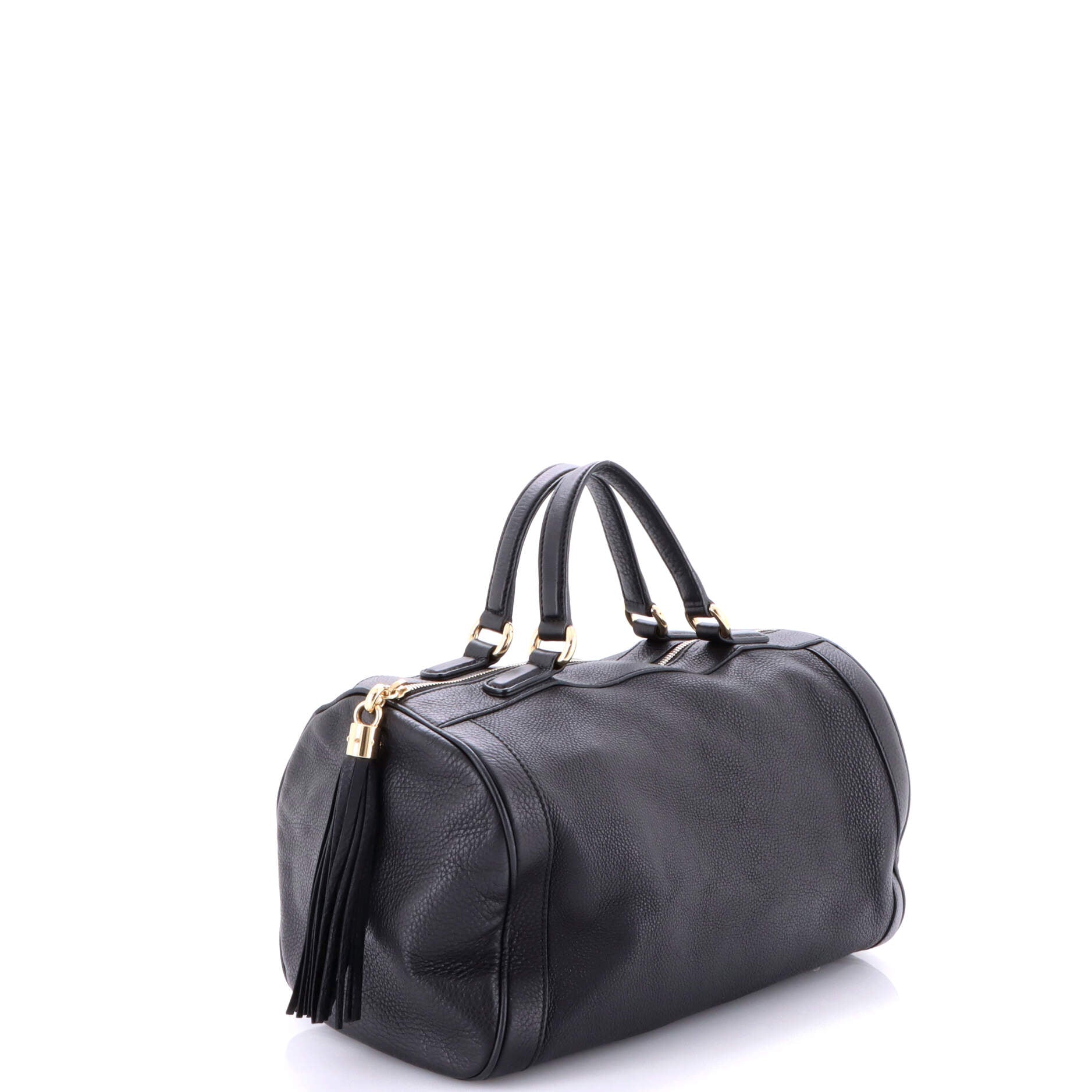 Soho Boston Bag Leather