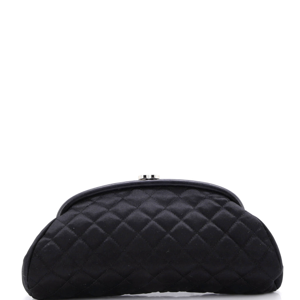 Timeless Clutch Quilted Satin