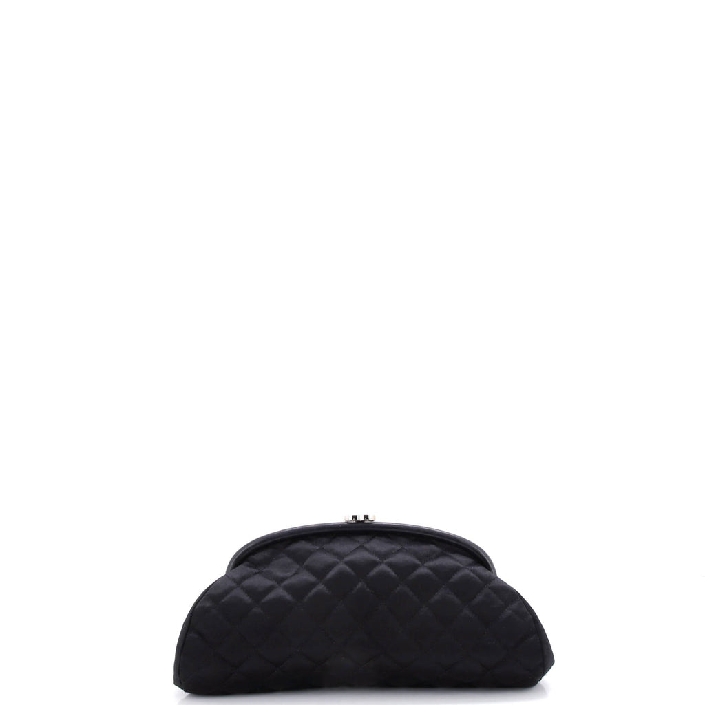 Timeless Clutch Quilted Satin