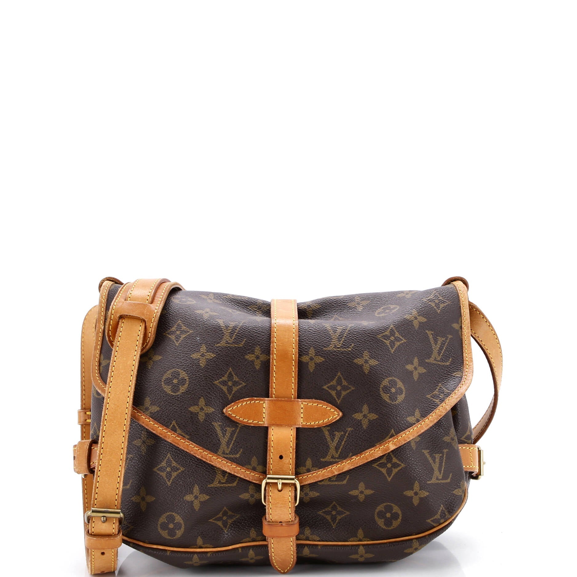 Saumur Handbag Monogram Canvas 30