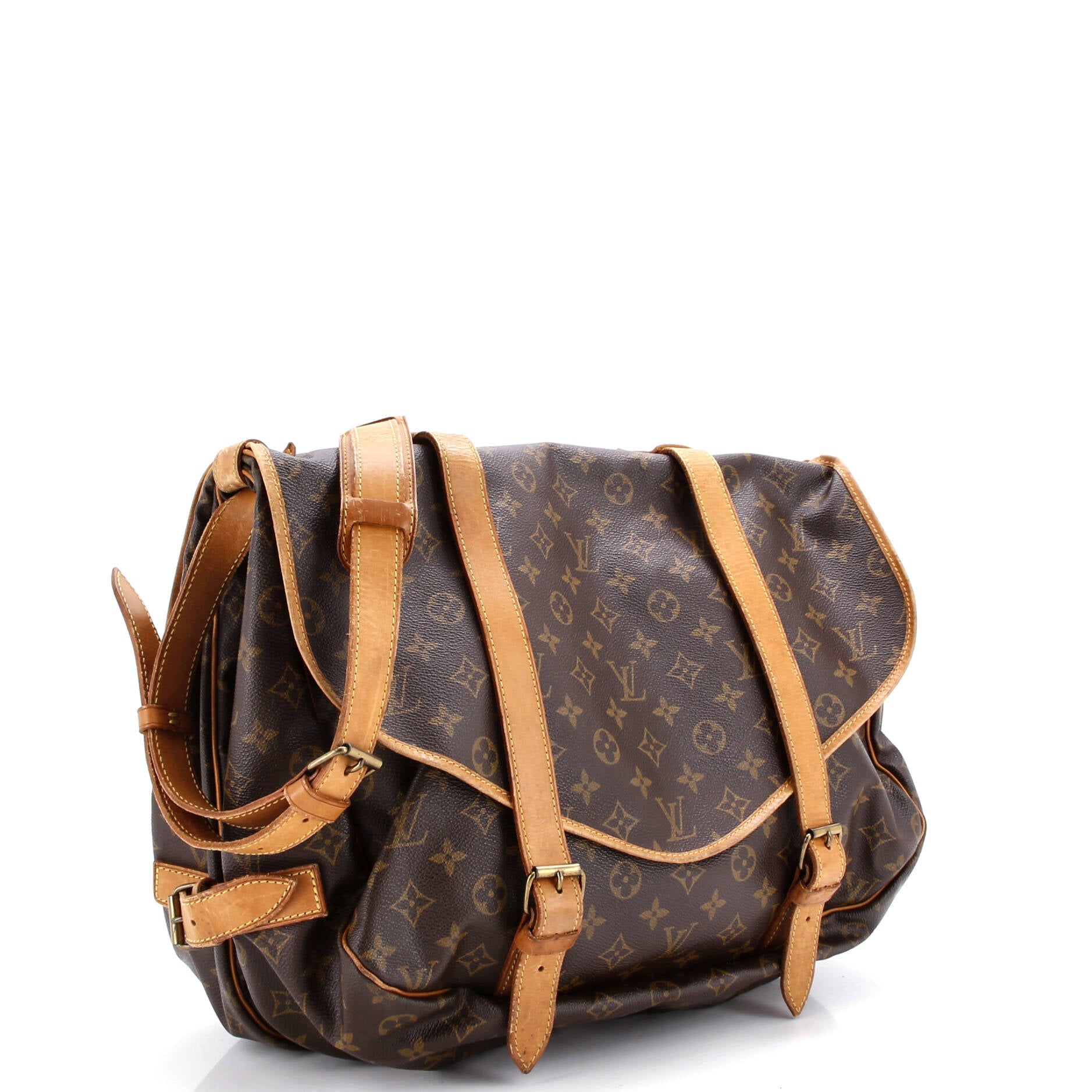 Saumur Handbag Monogram Canvas 43