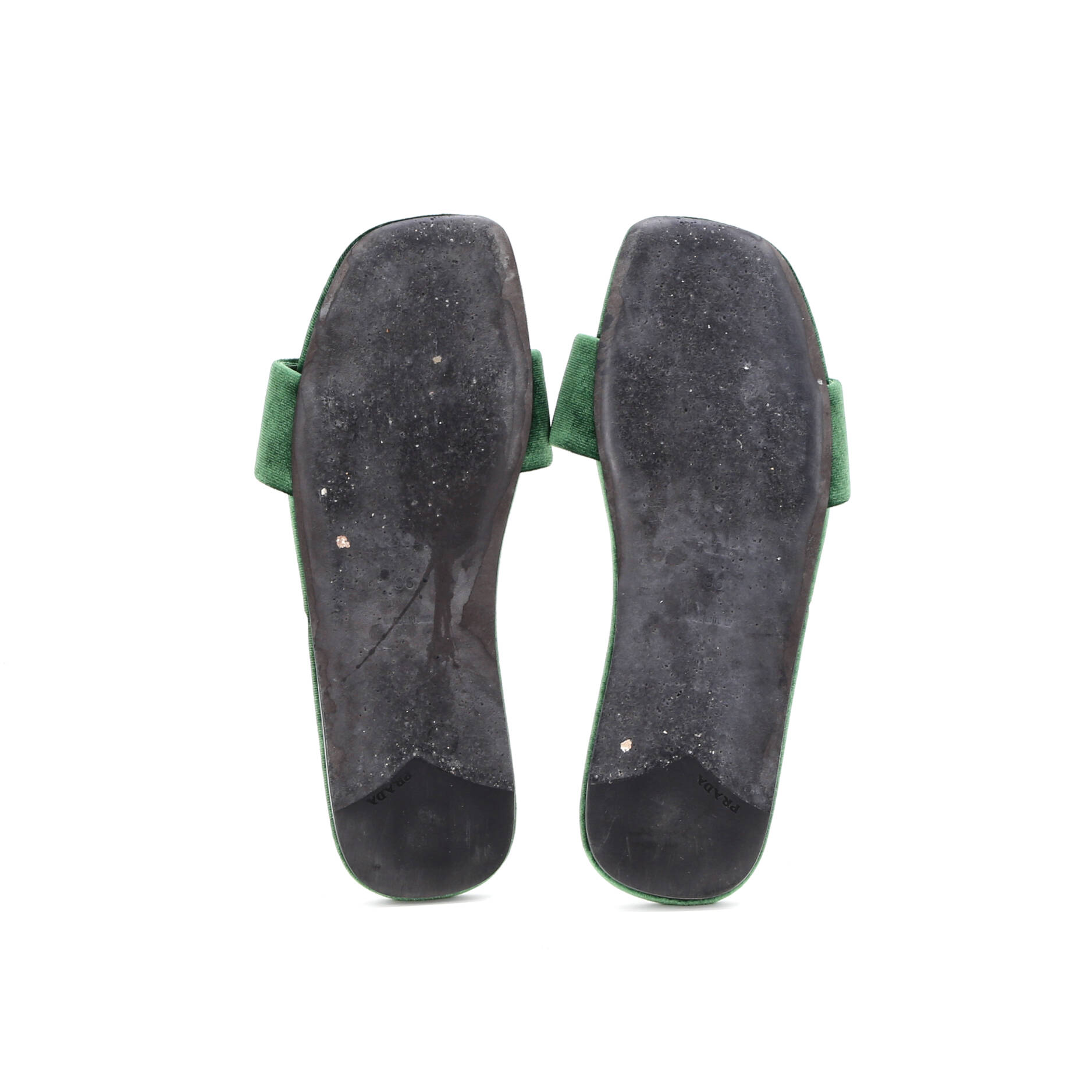 Women's Triangle Logo Slide Sandals Velvet