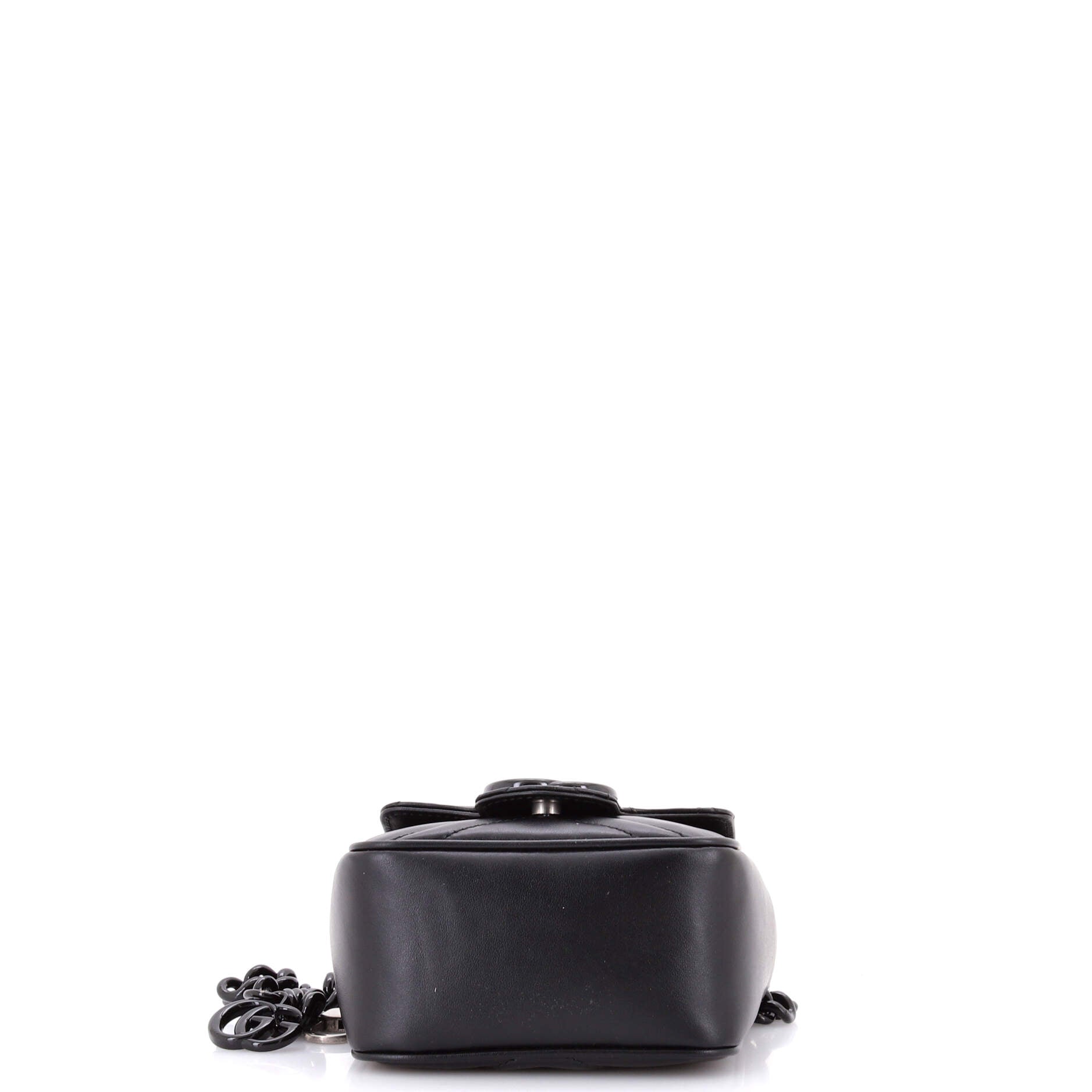 GG Marmont Flap Belt Bag Matelasse Leather Mini