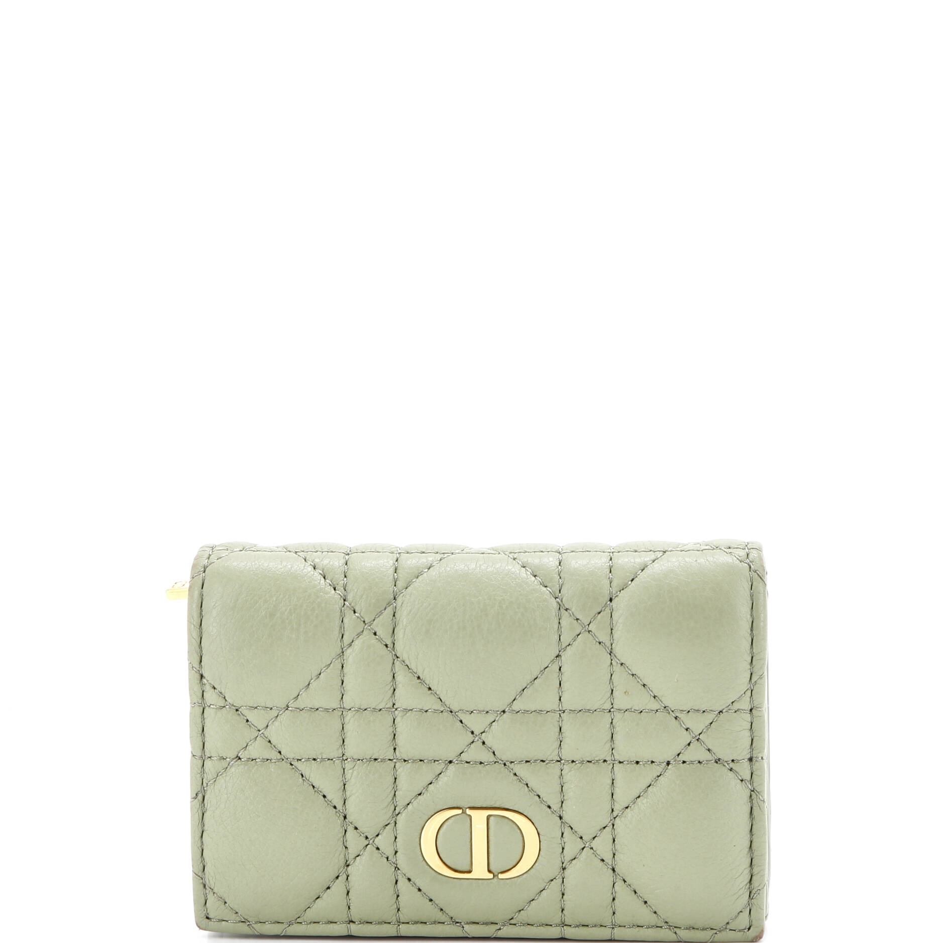 Caro Wallet Cannage Calfskin XS