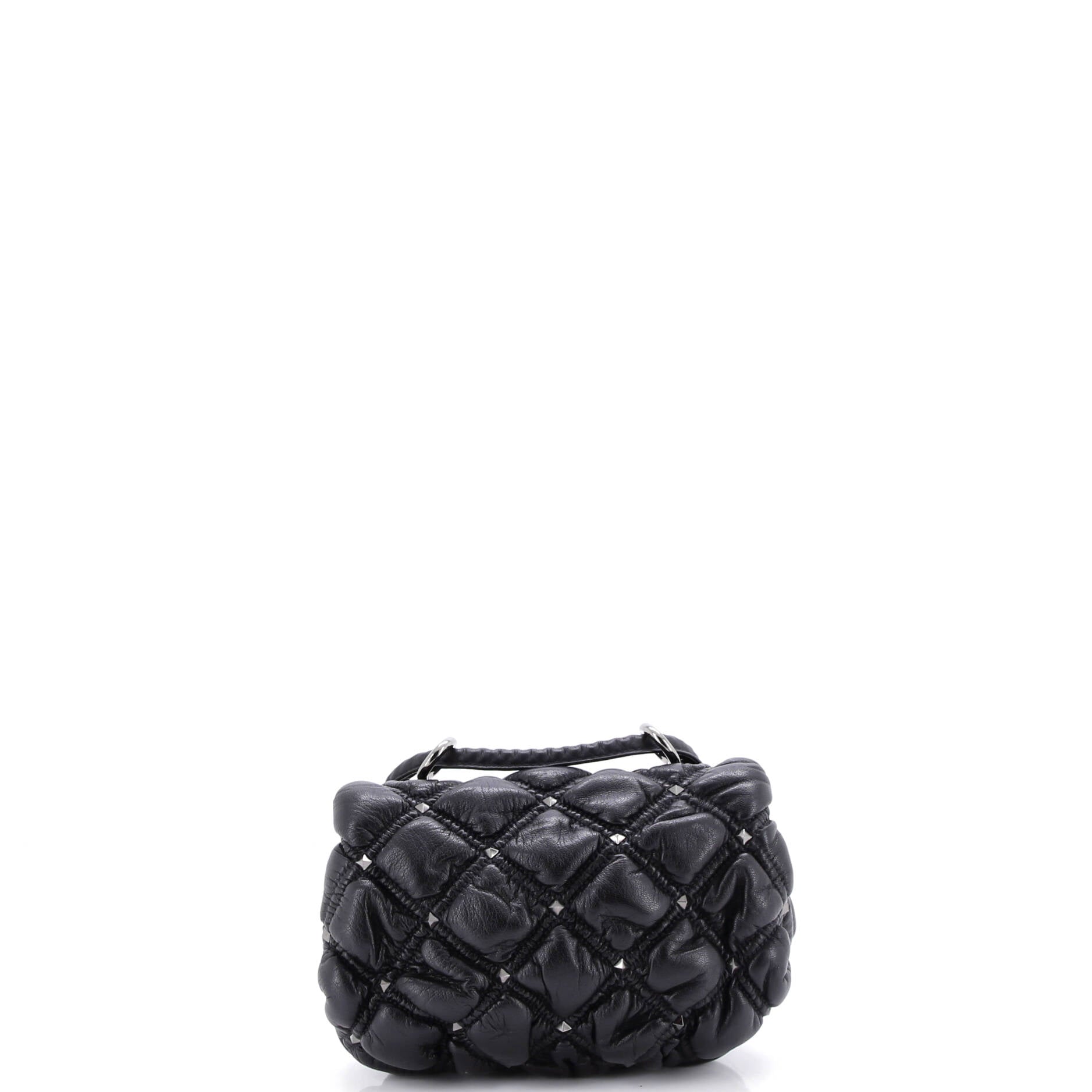 SpikeMe Flap Bag Quilted Leather Small