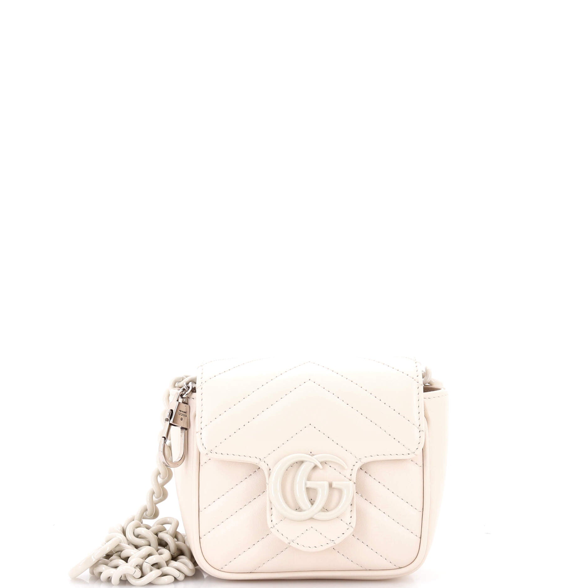 GG Marmont Flap Belt Bag Matelasse Leather Mini
