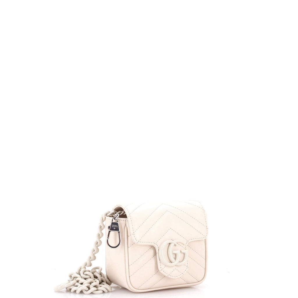 GG Marmont Flap Belt Bag Matelasse Leather Mini