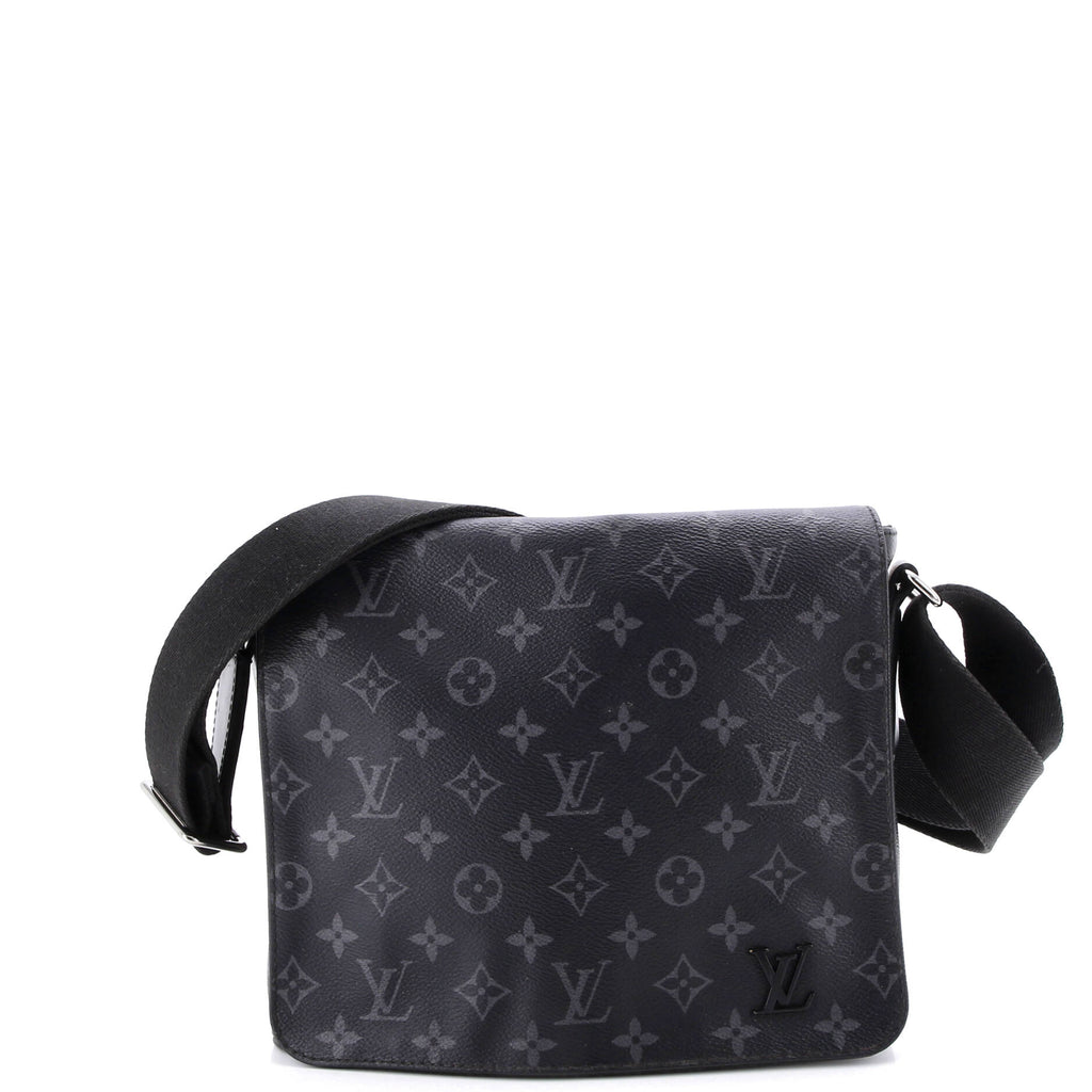 District Messenger Bag Monogram Eclipse Canvas PM