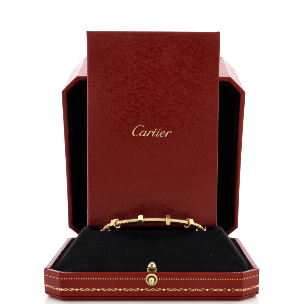 Ecrou de Cartier Bracelet 18K Yellow Gold