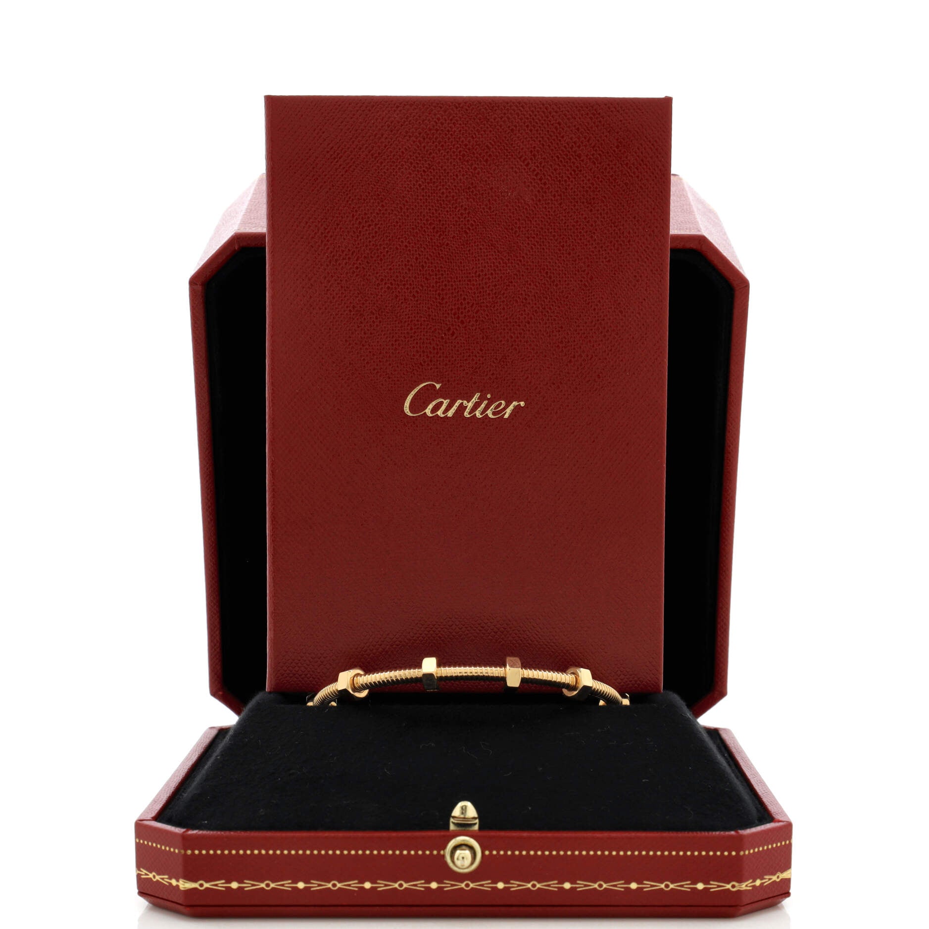 Ecrou de Cartier Bracelet 18K Yellow Gold
