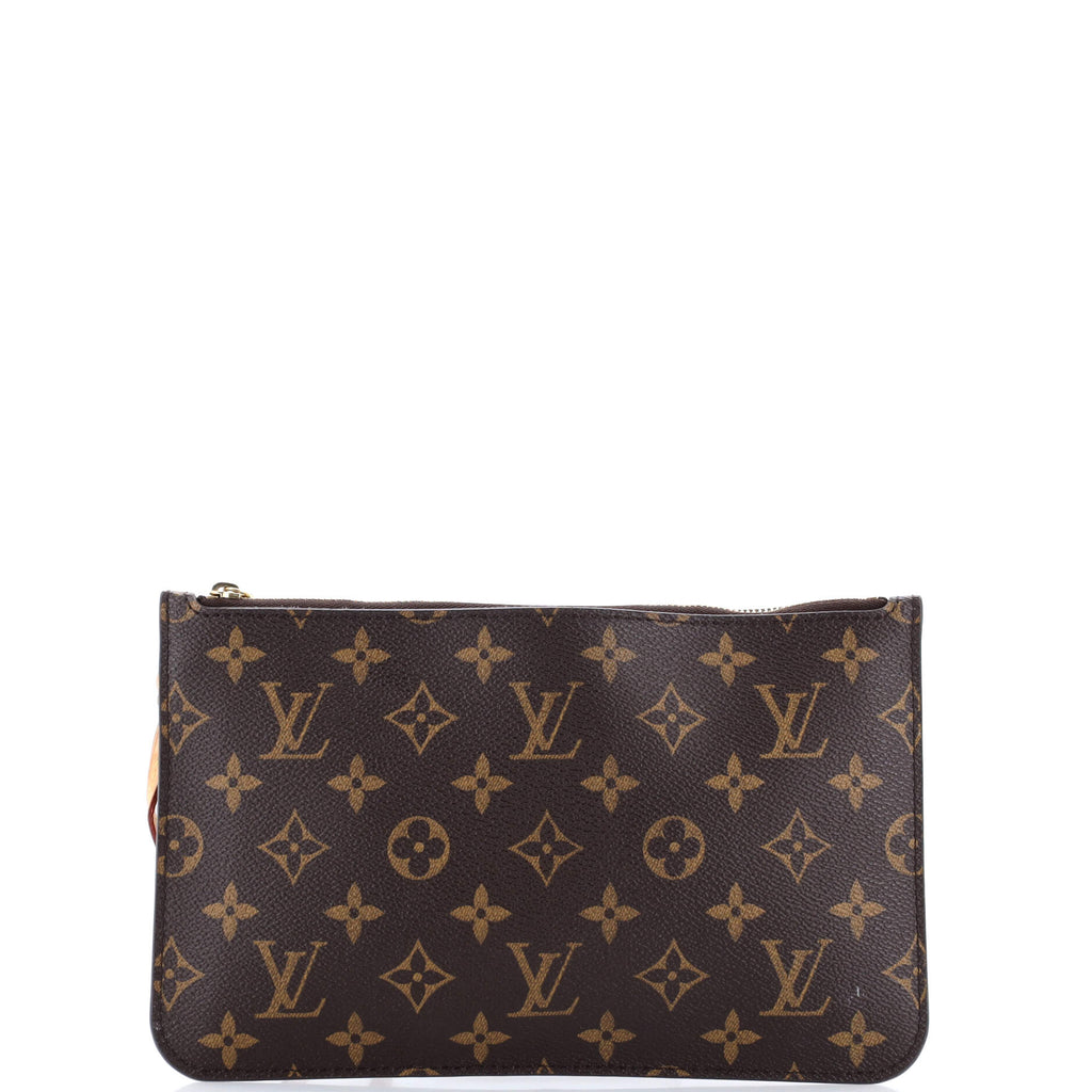 Neverfull Pochette Monogram Canvas Large