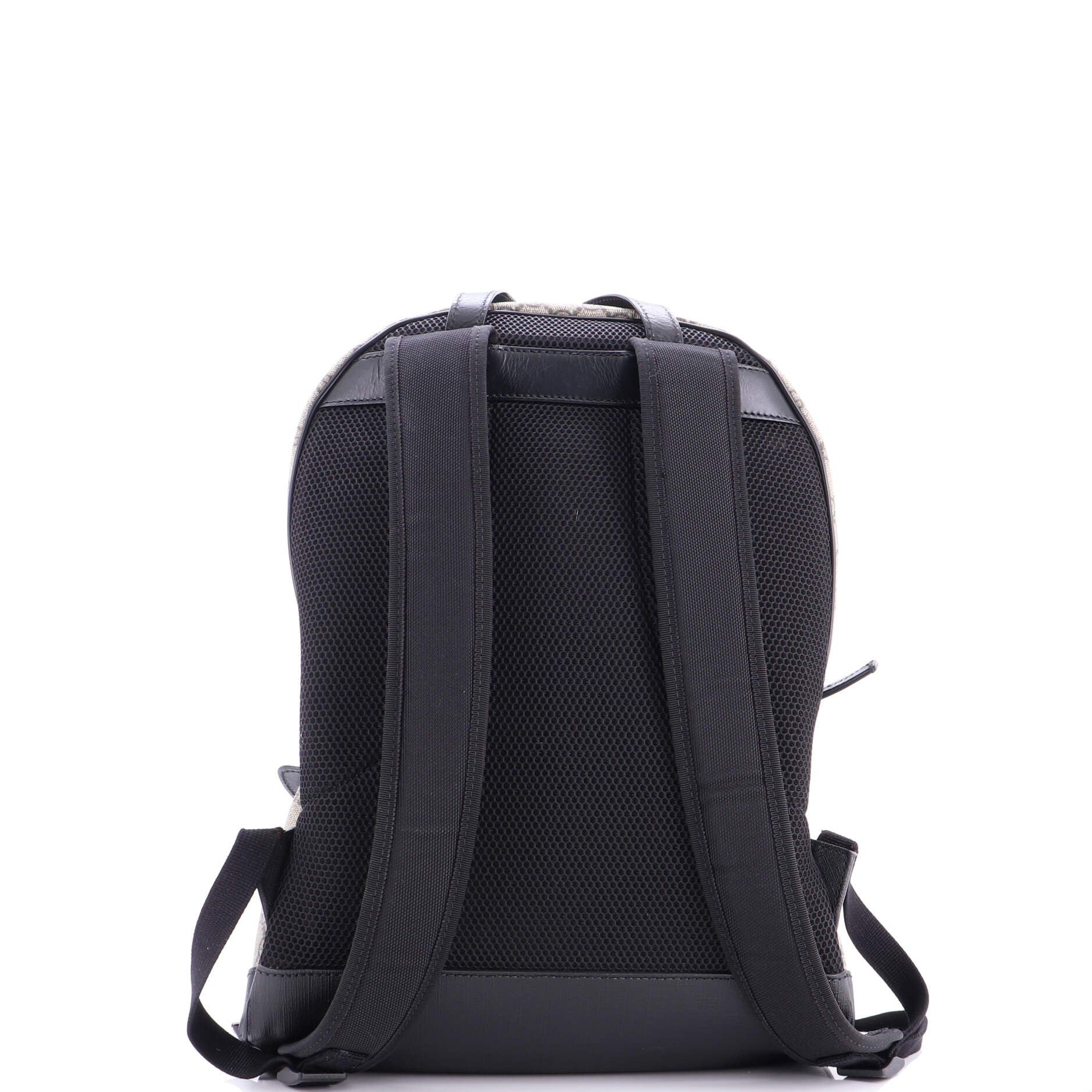 Zip Pocket Backpack GG Coated Canvas Medium