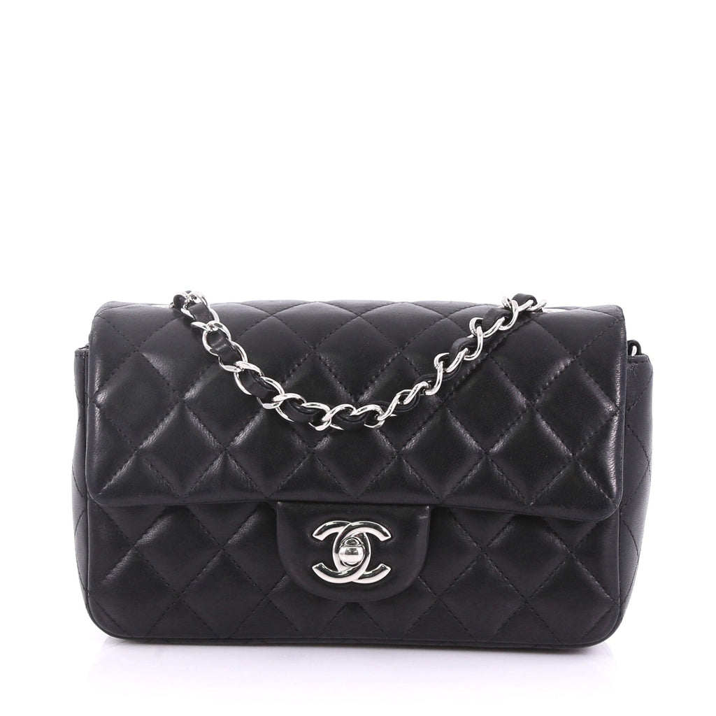 Classic Single Flap Bag Quilted Lambskin Mini