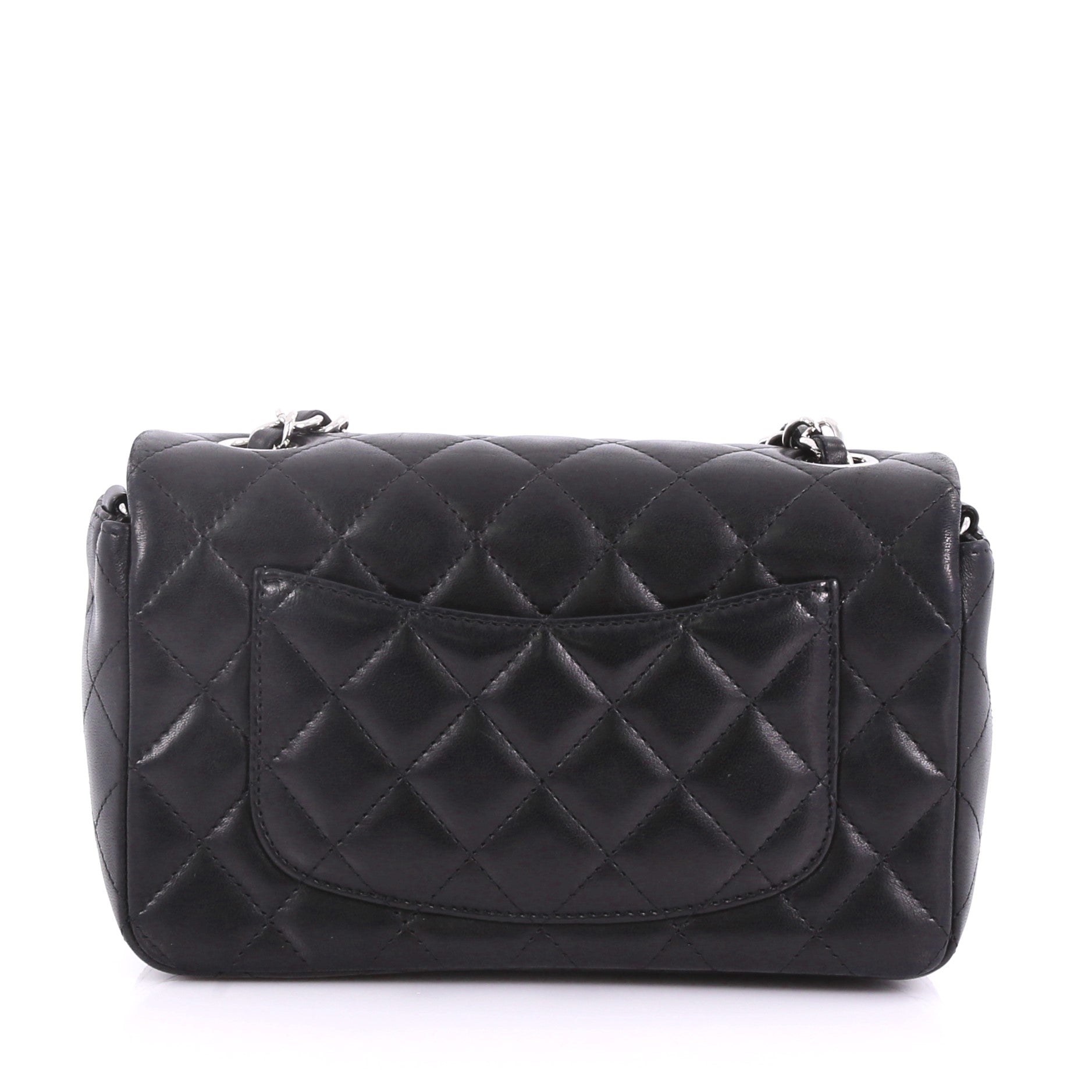 Classic Single Flap Bag Quilted Lambskin Mini