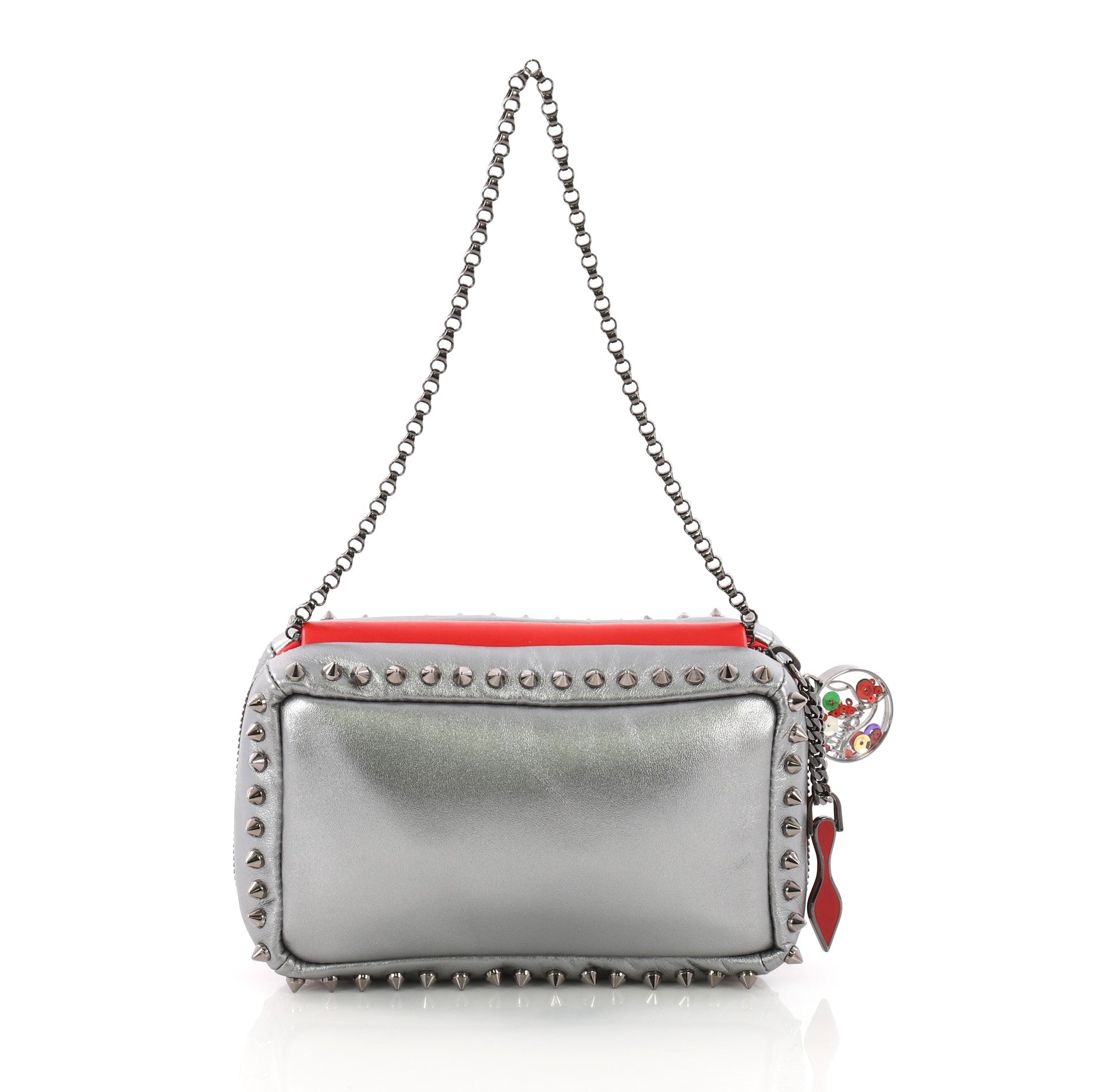 Piloutin Clutch Spiked Leather Small