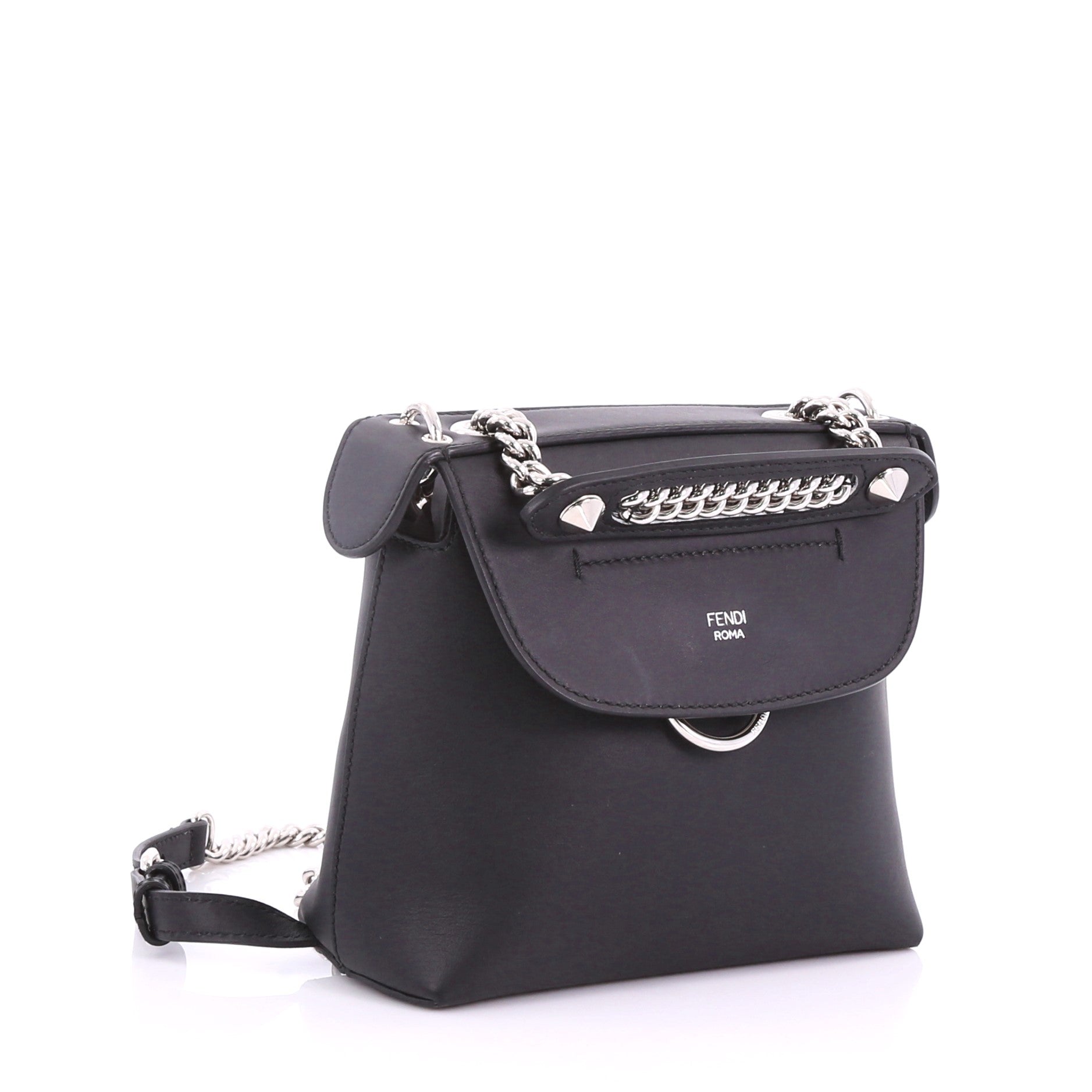 Back to School Backpack Leather Mini