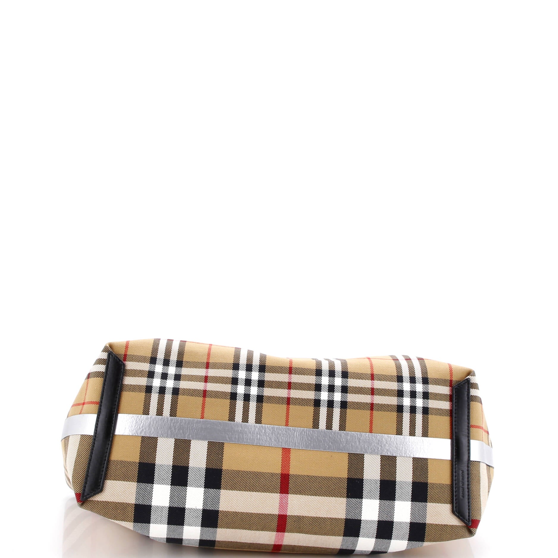 Reversible Giant Tote Vintage Check Canvas Large