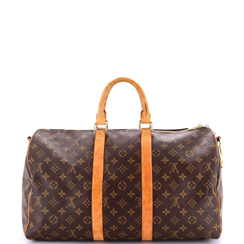 Keepall Bandouliere Bag Monogram Canvas 45