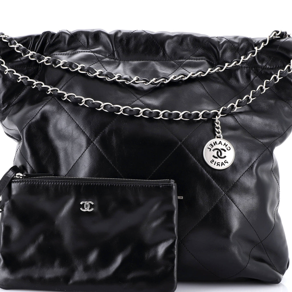 22 Chain Hobo Quilted Calfskin Medium